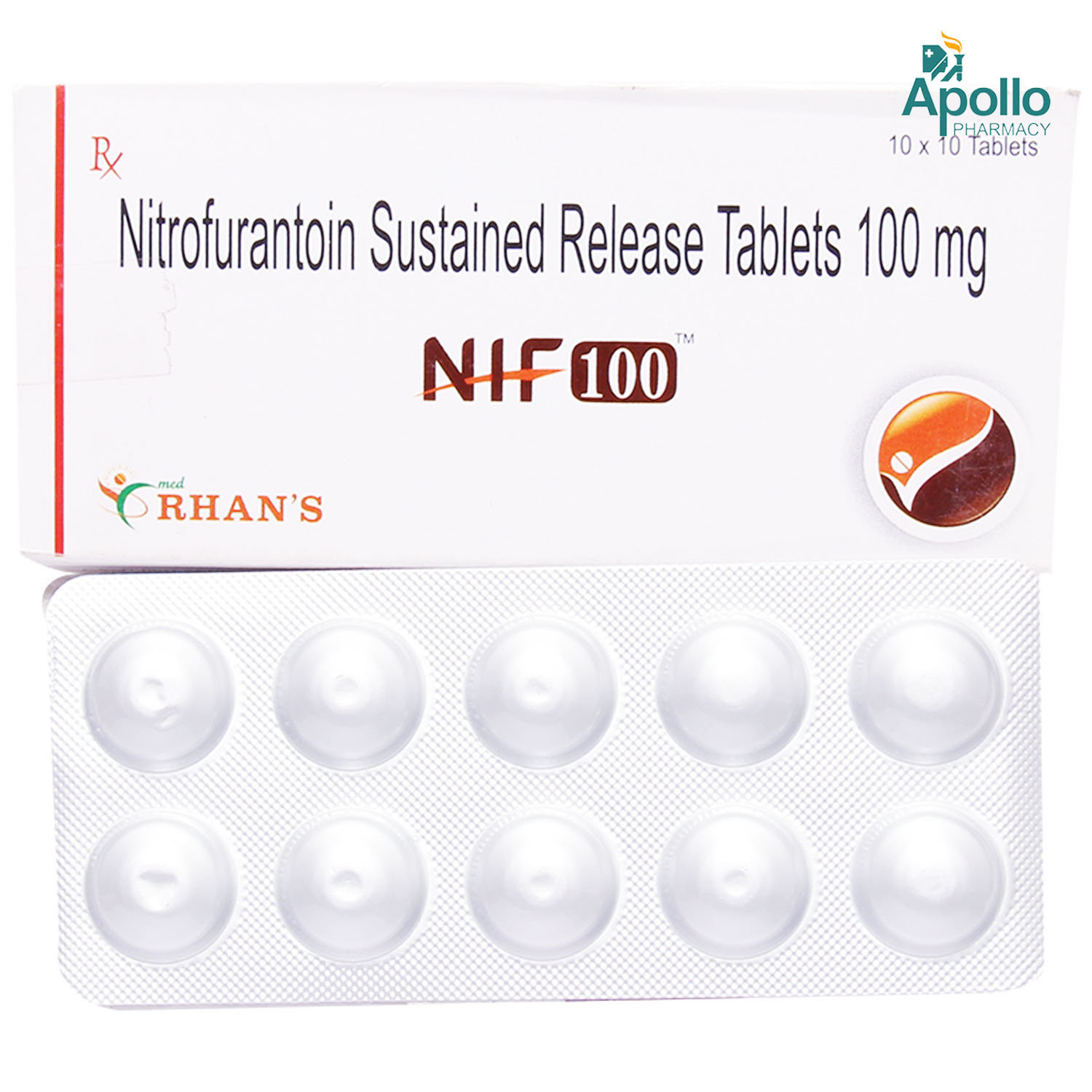 Nif 100mg Sr Tablet 10's, Pack of 10 TabletS Nif 100mg Sr Tablet 10's, Pack of 10 TabletS