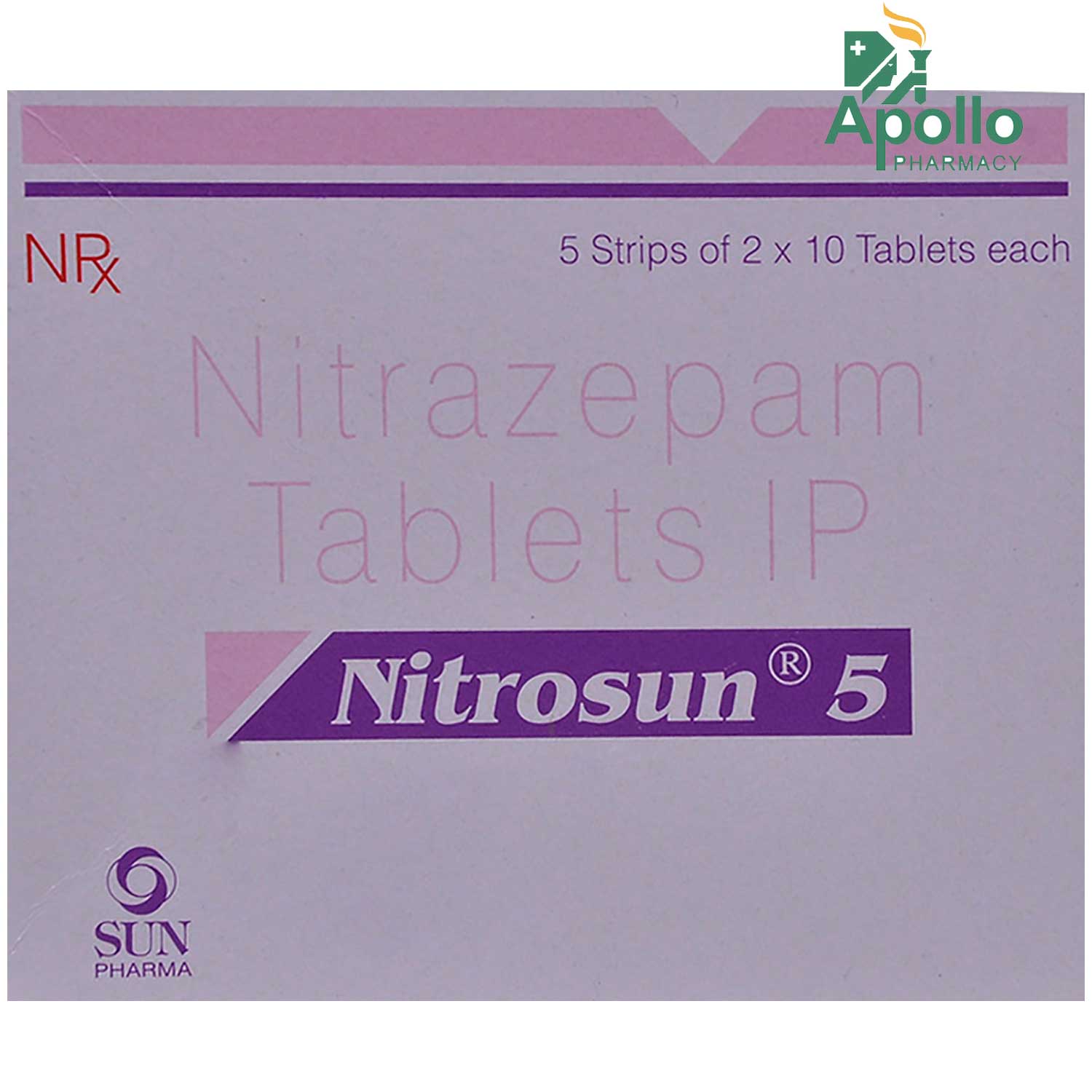 Nitrosun 5 Tablet 10's, Pack of 10 TABLETS Nitrosun 5 Tablet 10's, Pack of 10 TABLETS