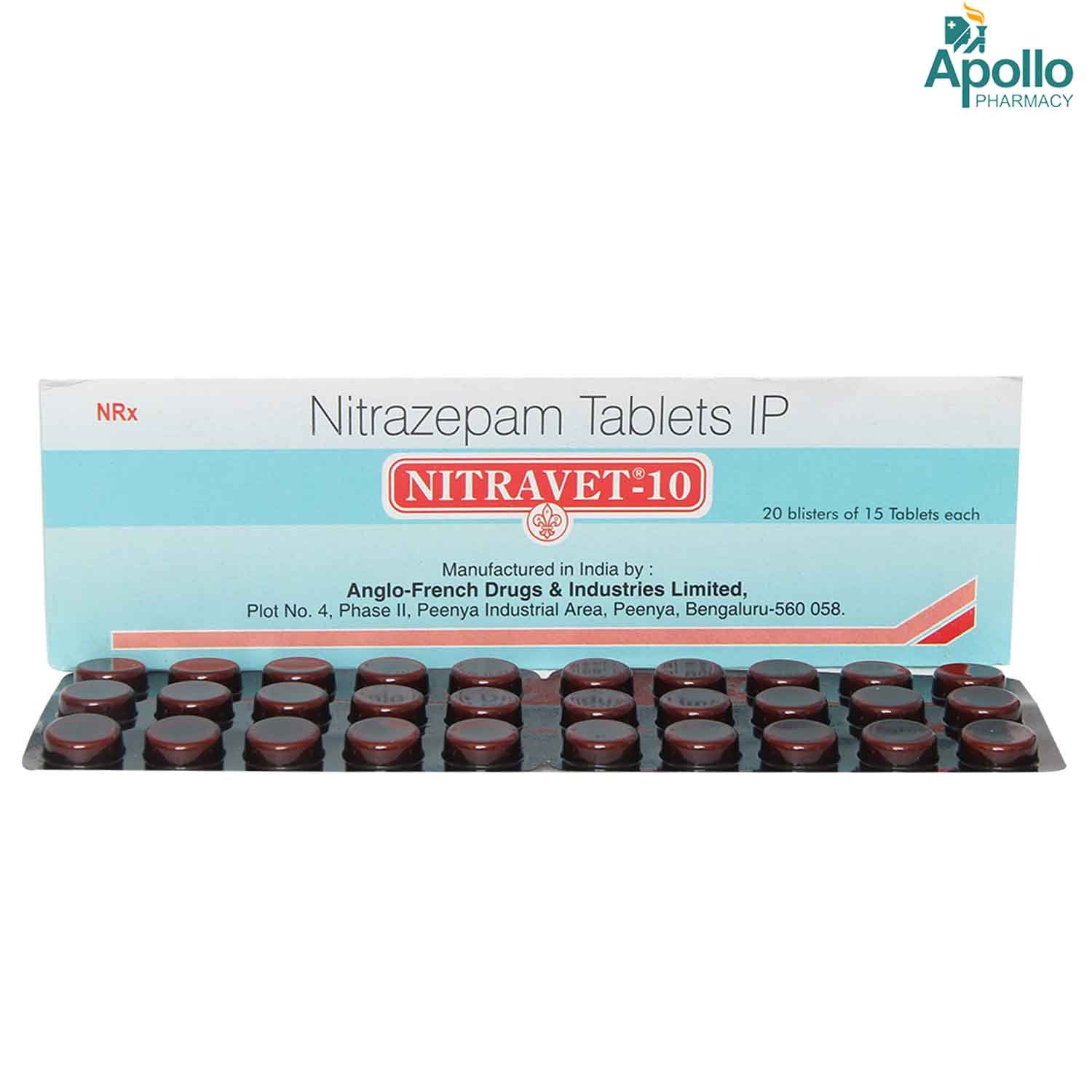 Nitravet-10 Tablet 15's, Pack of 15 TABLETS Nitravet-10 Tablet 15's, Pack of 15 TABLETS