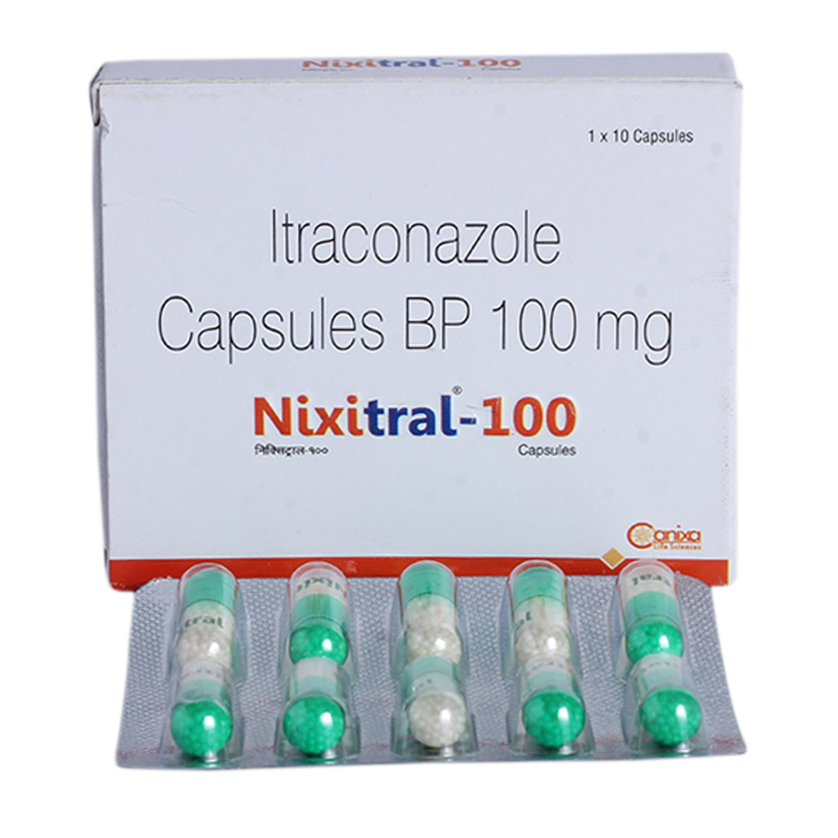 Nixitral-100 Capsule 10's, Pack of 10 CAPSULES Nixitral-100 Capsule 10's, Pack of 10 CAPSULES