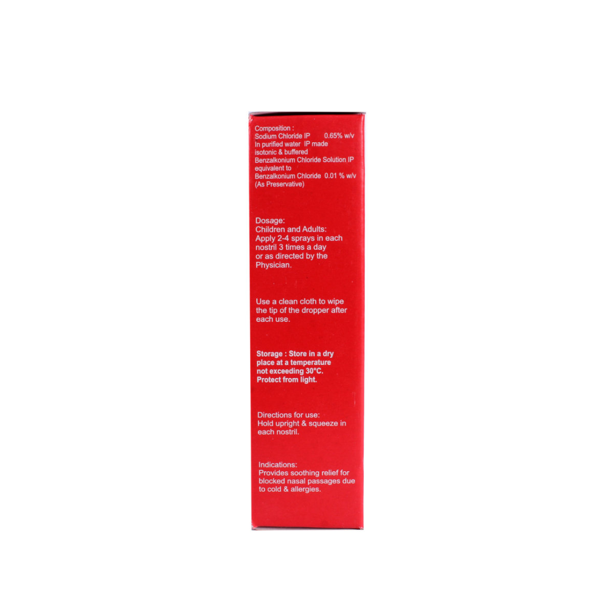 Noblok 0.65%W/V Nasal Spray/Solution 20ml, Pack of 1 Spray Noblok 0.65%W/V Nasal Spray/Solution 20ml, Pack of 1 Spray