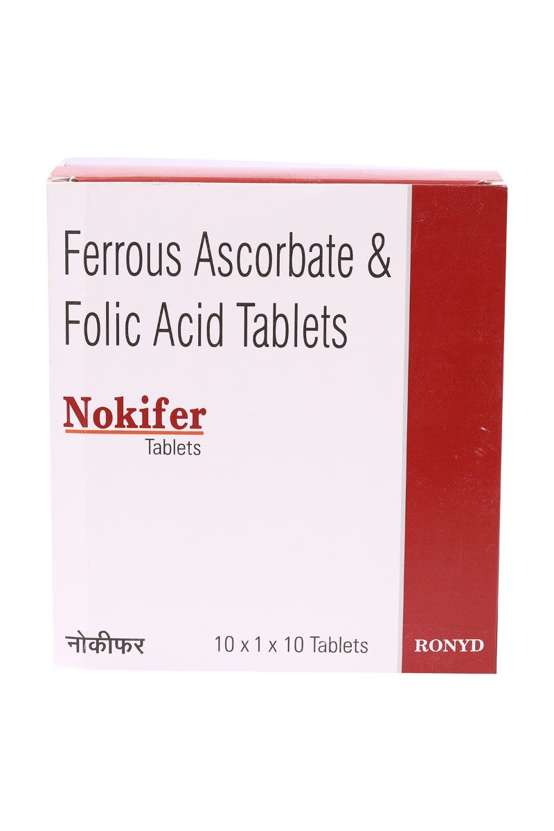 Nokifer Tablet 10's, Pack of 10 TABLETS Nokifer Tablet 10's, Pack of 10 TABLETS