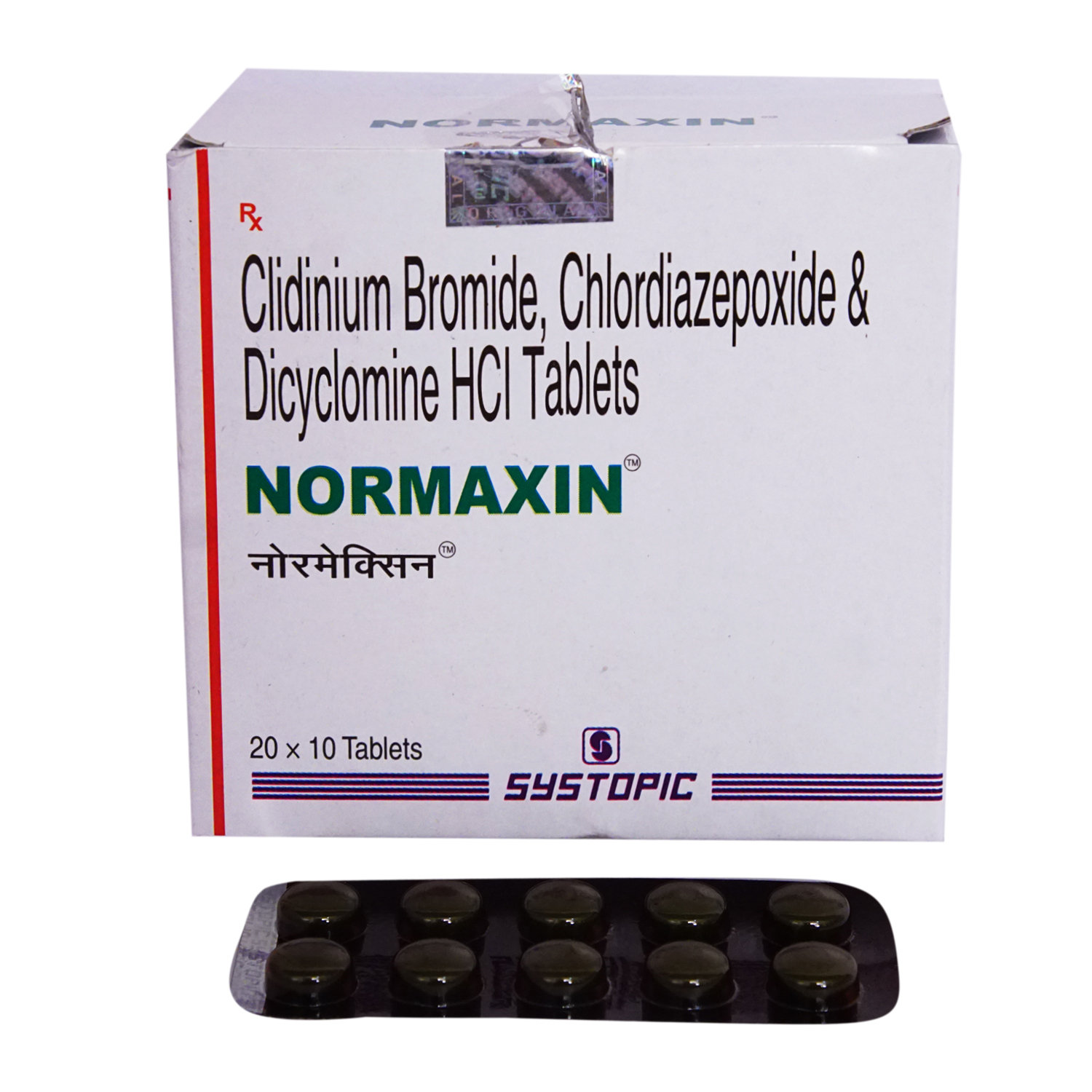 Normaxin Tablet 10's, Pack of 10 TABLETS Normaxin Tablet 10's, Pack of 10 TABLETS