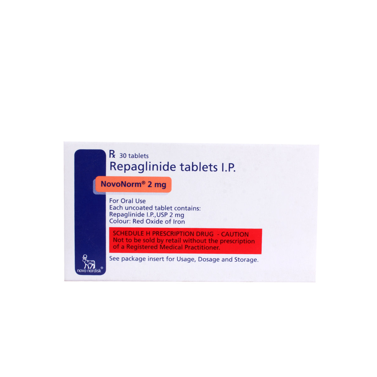 Novonorm 2 mg Tablet 15's, Pack of 15 TabletS Novonorm 2 mg Tablet 15's, Pack of 15 TabletS