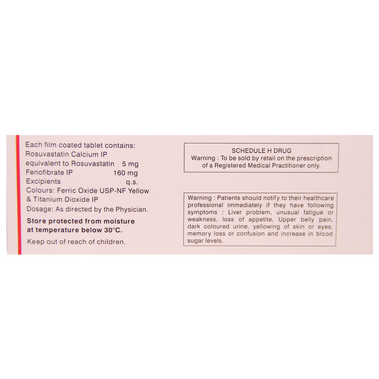 Novastat TG 5 Tablet 10's, Pack of 10 Novastat TG 5 Tablet 10's, Pack of 10