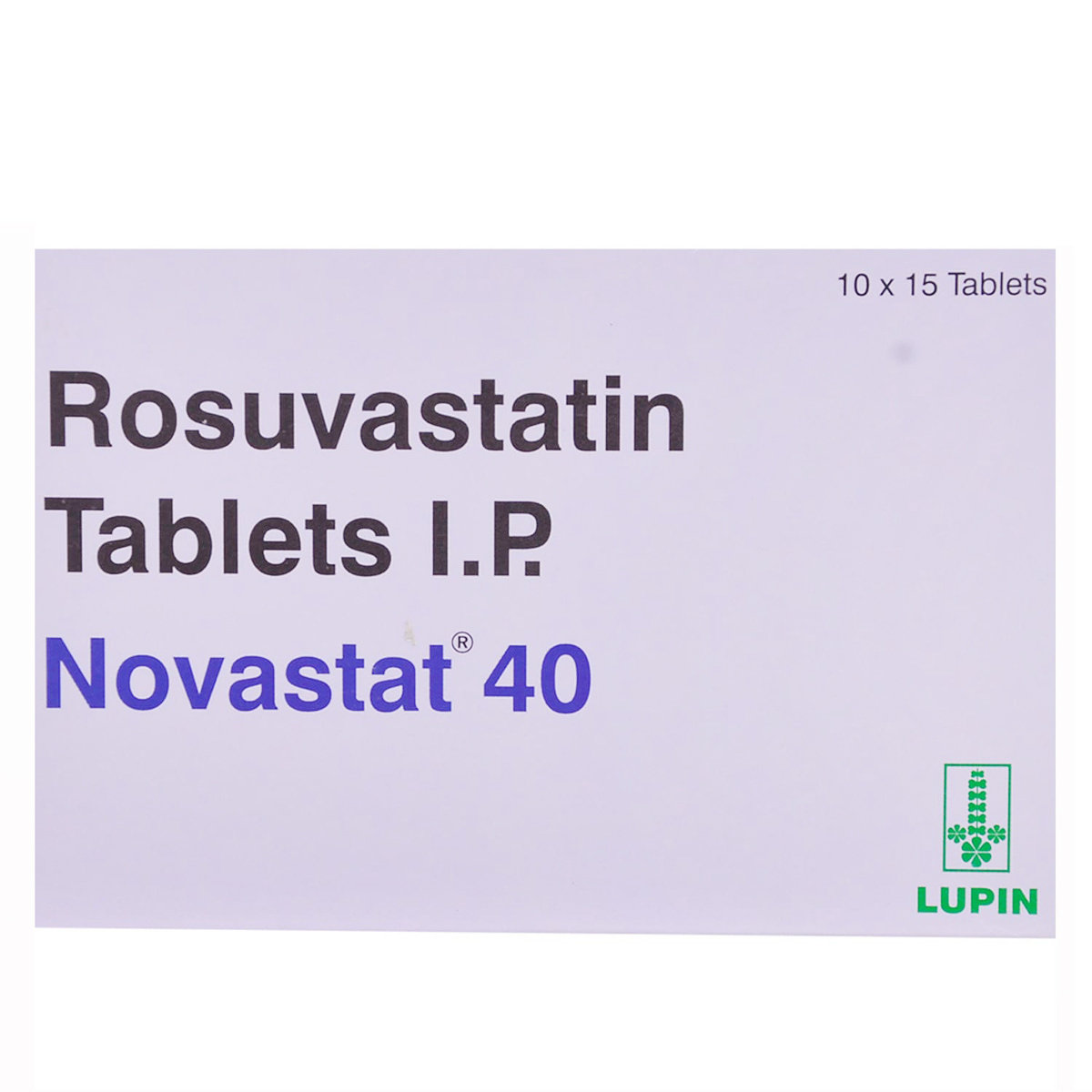 Novastat 40 mg Tablet 15's, Pack of 15 TABLETS Novastat 40 mg Tablet 15's, Pack of 15 TABLETS