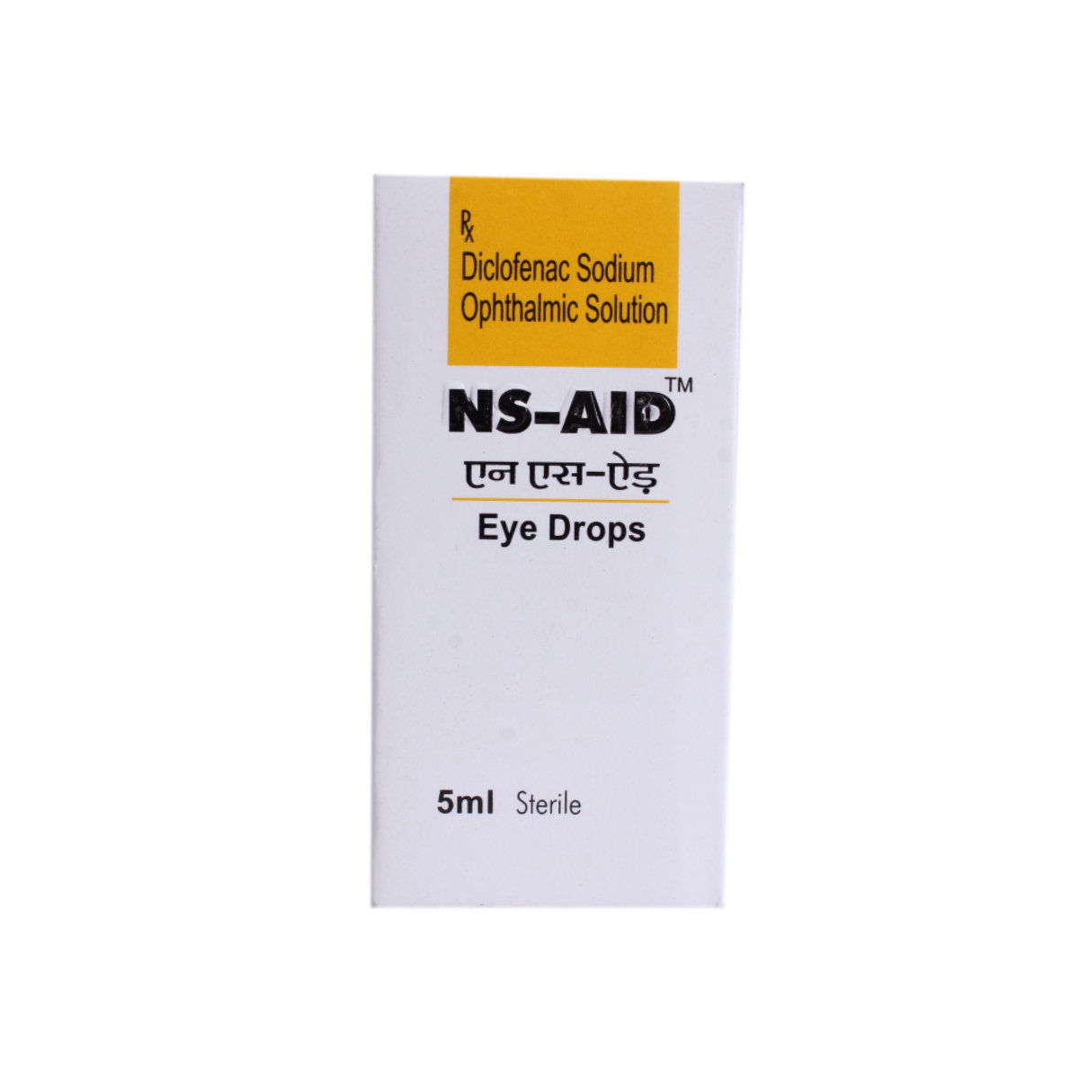 NS-AID Eye Drops 5 ml, Pack of 1 Eye Drops NS-AID Eye Drops 5 ml, Pack of 1 Eye Drops