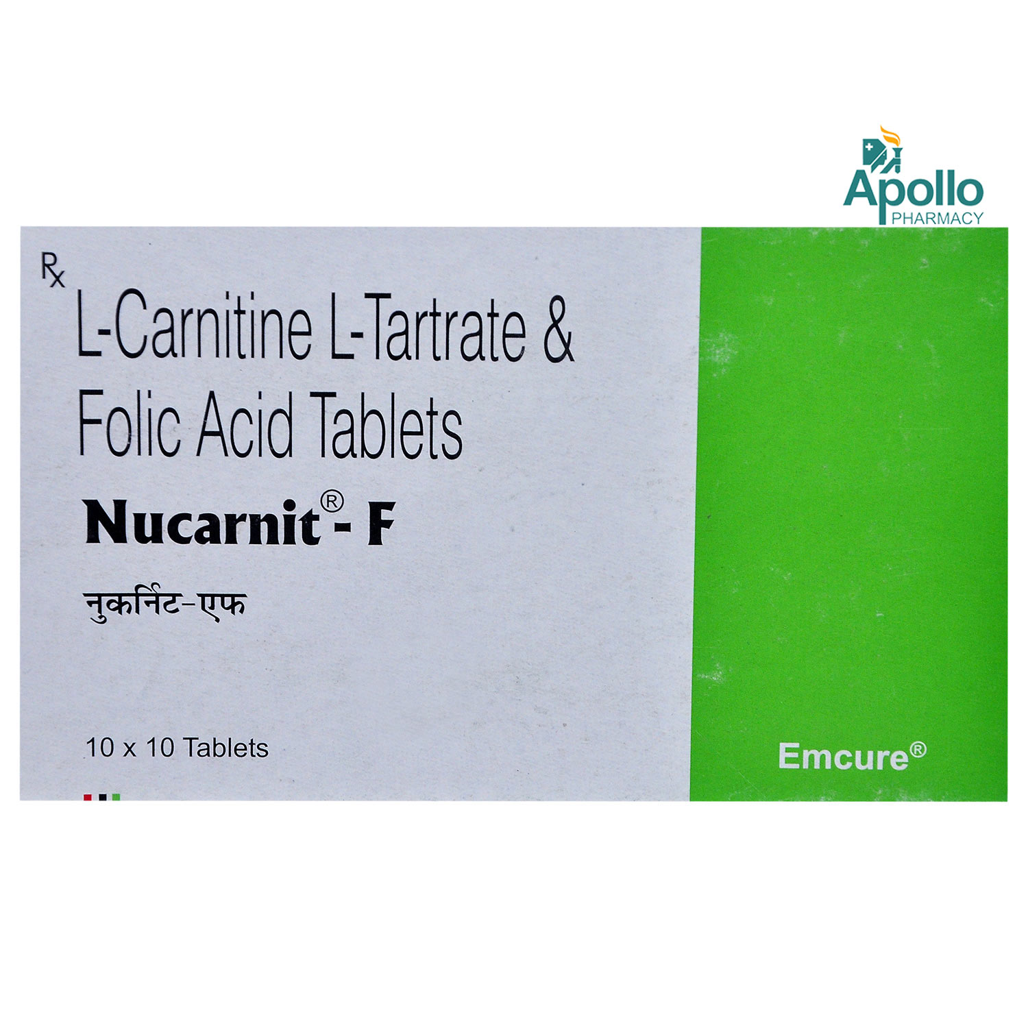 Nucarnit-F Tablet 10's, Pack of 10 TabletS Nucarnit-F Tablet 10's, Pack of 10 TabletS