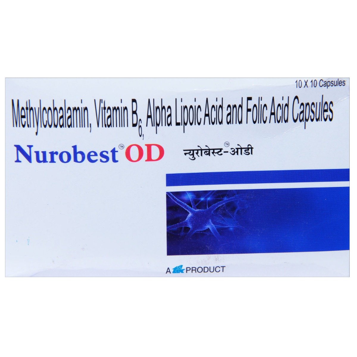 Nurobest OD Tablet 10's, Pack of 10 CAPSULES Nurobest OD Tablet 10's, Pack of 10 CAPSULES