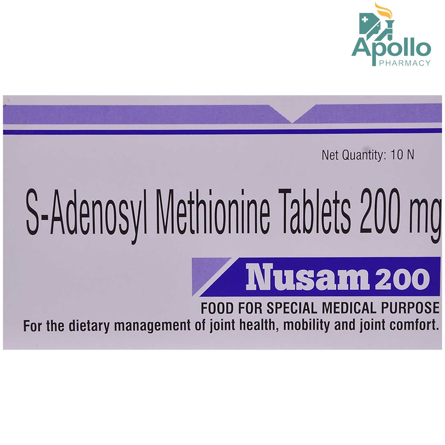 Nusam 200 Tablet 10's, Pack of 10 TABLETS Nusam 200 Tablet 10's, Pack of 10 TABLETS