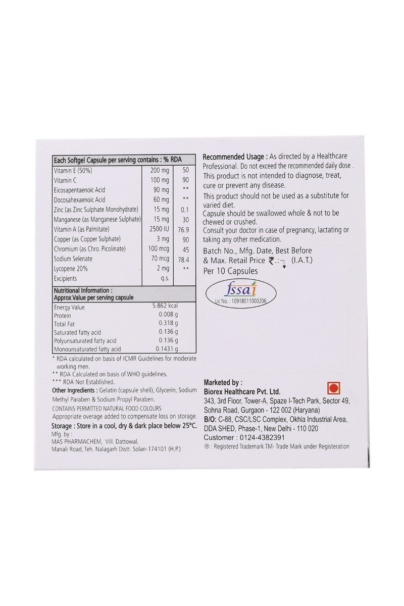 Nutrianz Capsule 10's, Pack of 10 Nutrianz Capsule 10's, Pack of 10