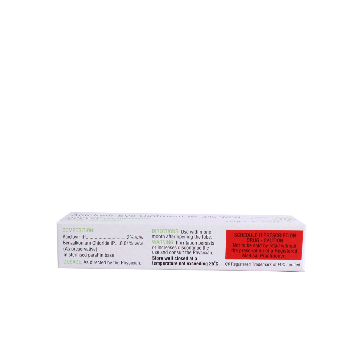 Ocuvir Eye Ointment 5 gm, Pack of 1 Ointment Ocuvir Eye Ointment 5 gm, Pack of 1 Ointment