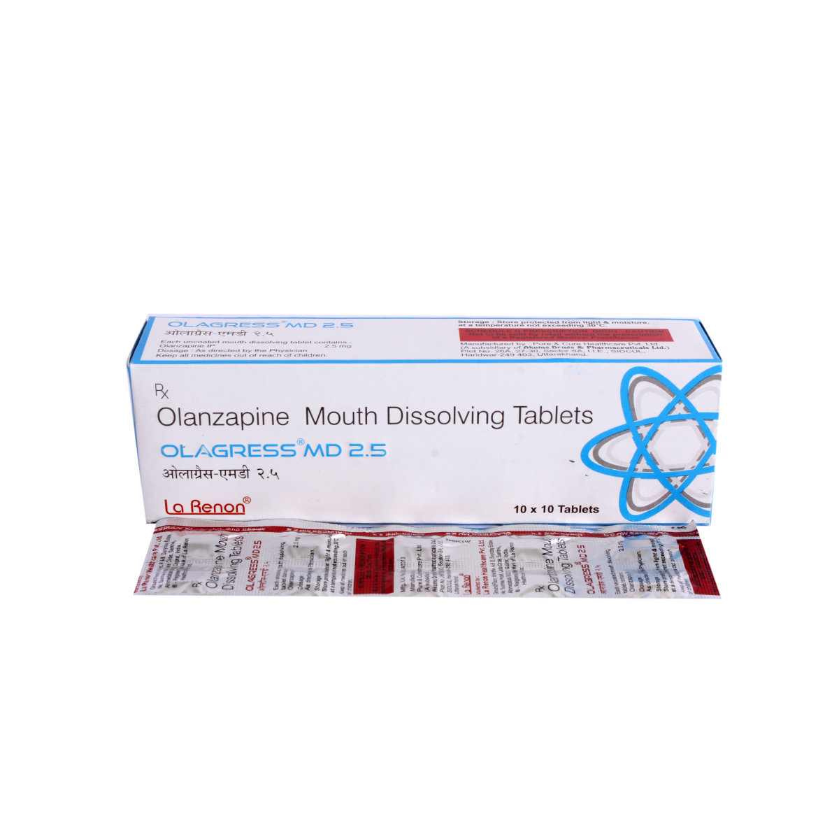 Olagress-MD 2.5 mg Tablet 10's, Pack of 10 TabletS Olagress-MD 2.5 mg Tablet 10's, Pack of 10 TabletS