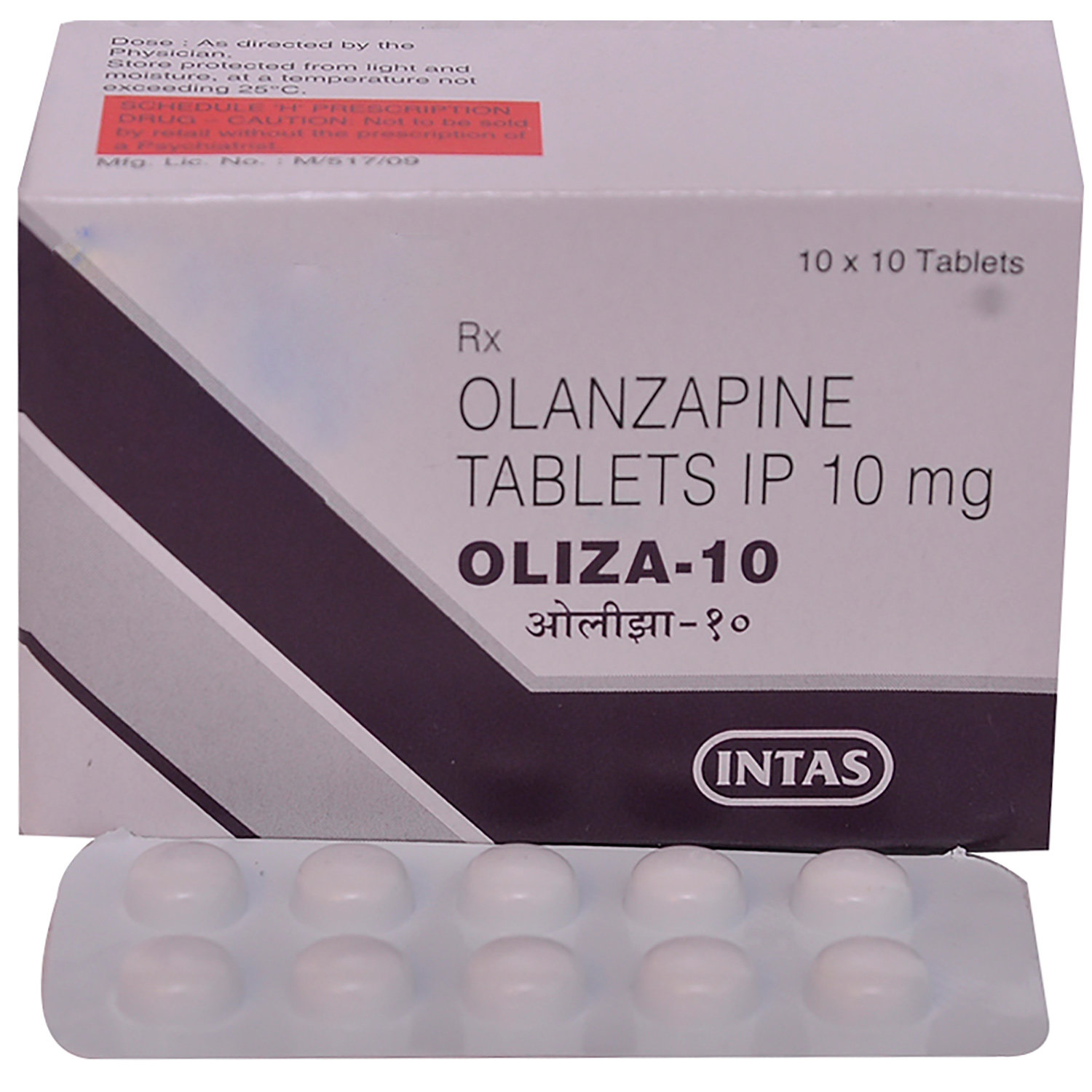 Oliza 10 Tablet 10's, Pack of 10 TABLETS Oliza 10 Tablet 10's, Pack of 10 TABLETS