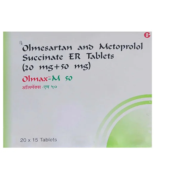 Olmax-M 50 Tablet 15's, Pack of 15 TABLETS