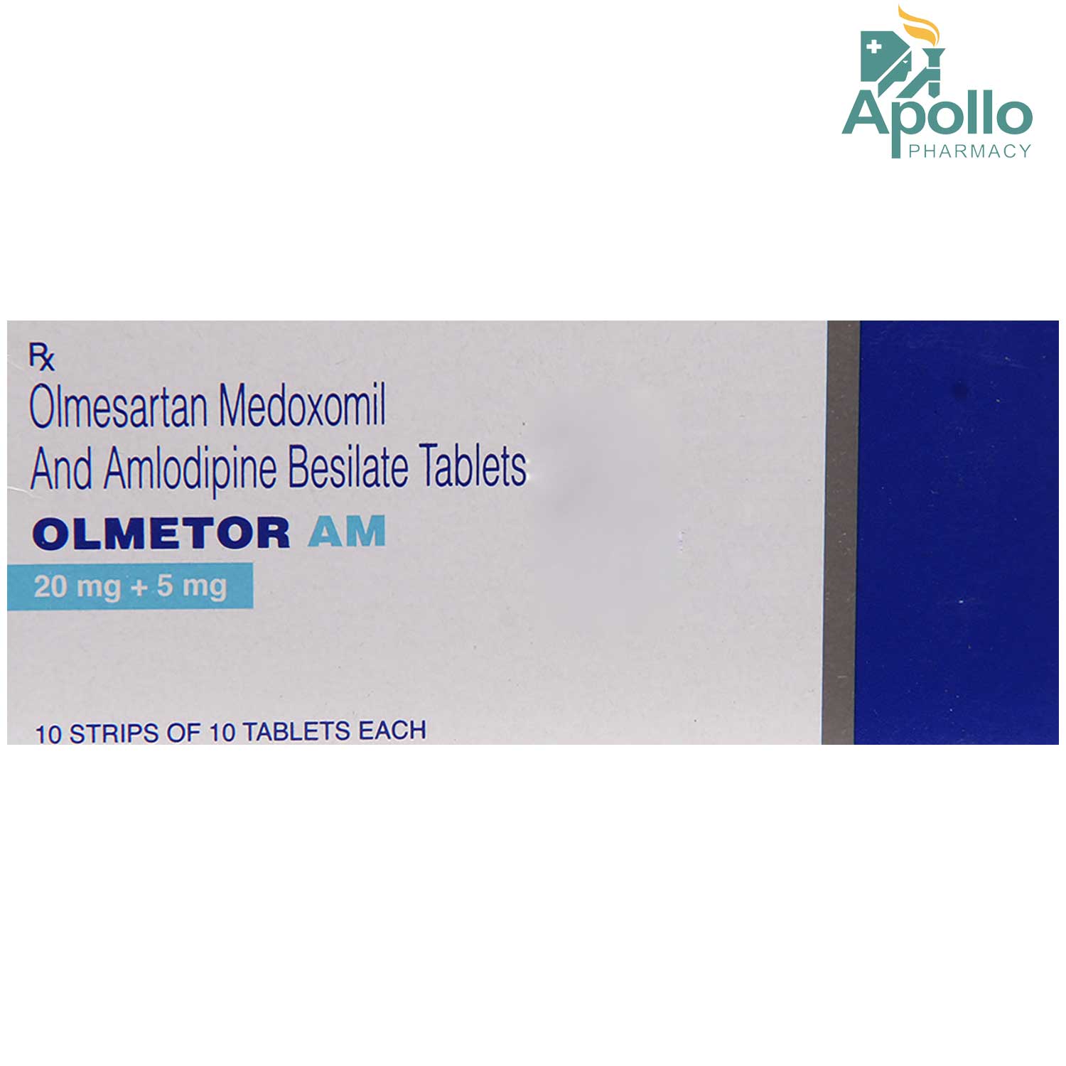 Olmetor AM Tablet 10's, Pack of 10 TABLETS Olmetor AM Tablet 10's, Pack of 10 TABLETS