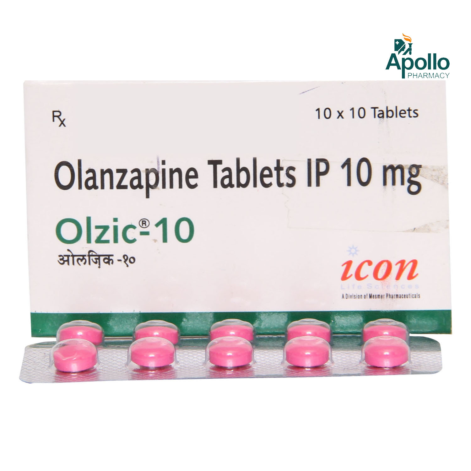 OLZIC 10MG TABLET, Pack of 10 TABLETS OLZIC 10MG TABLET, Pack of 10 TABLETS