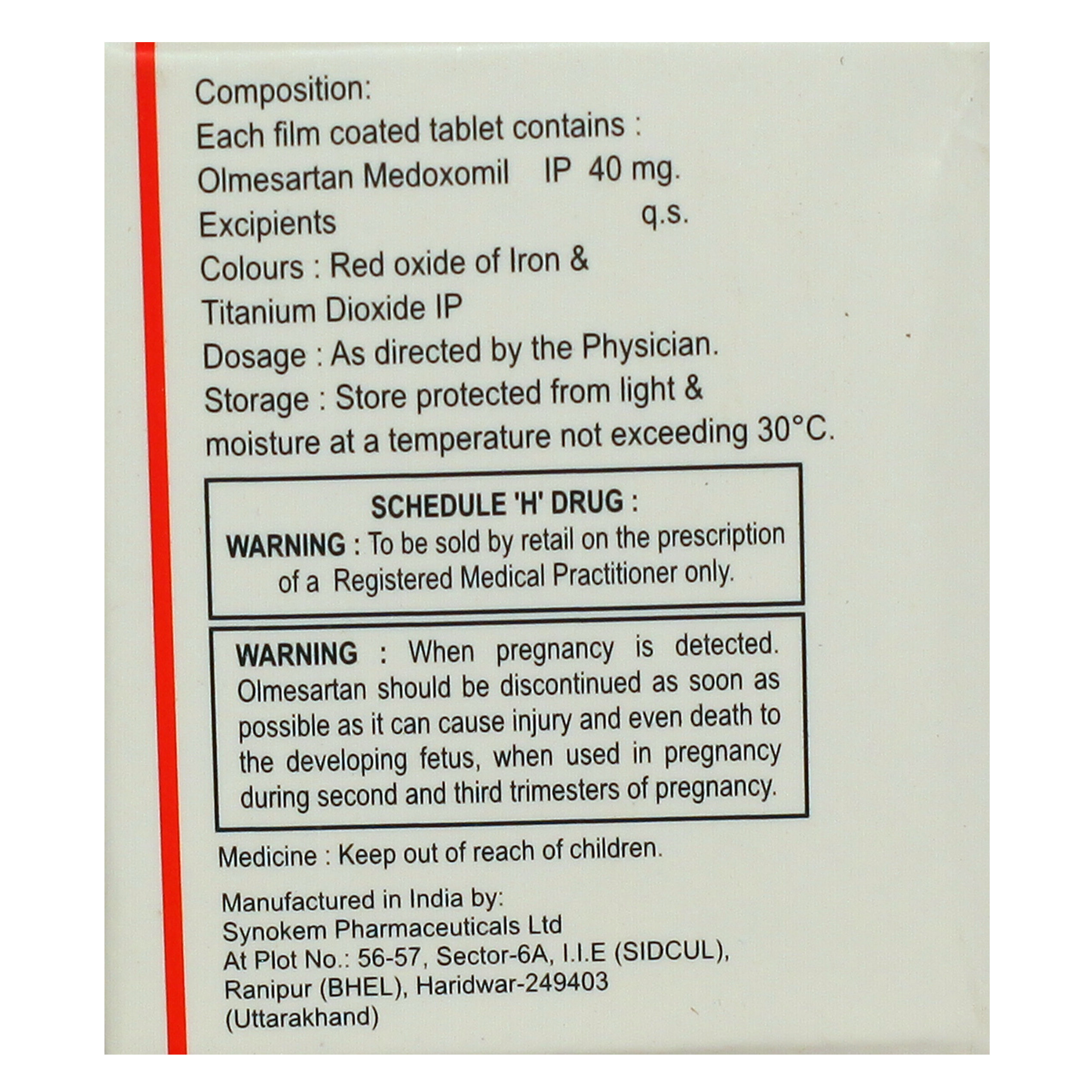 Olzox-40 Tablet 10's, Pack of 10 TABLETS Olzox-40 Tablet 10's, Pack of 10 TABLETS