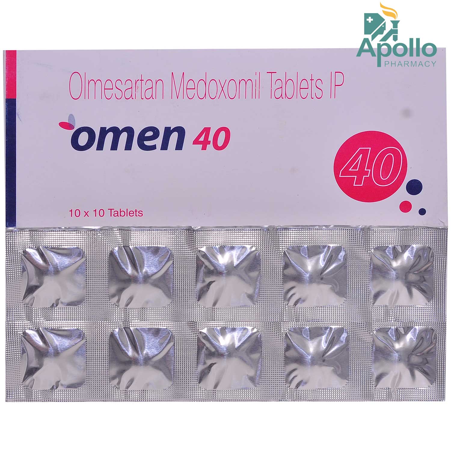 Omen 40 Tablet 10's, Pack of 10 TABLETS Omen 40 Tablet 10's, Pack of 10 TABLETS