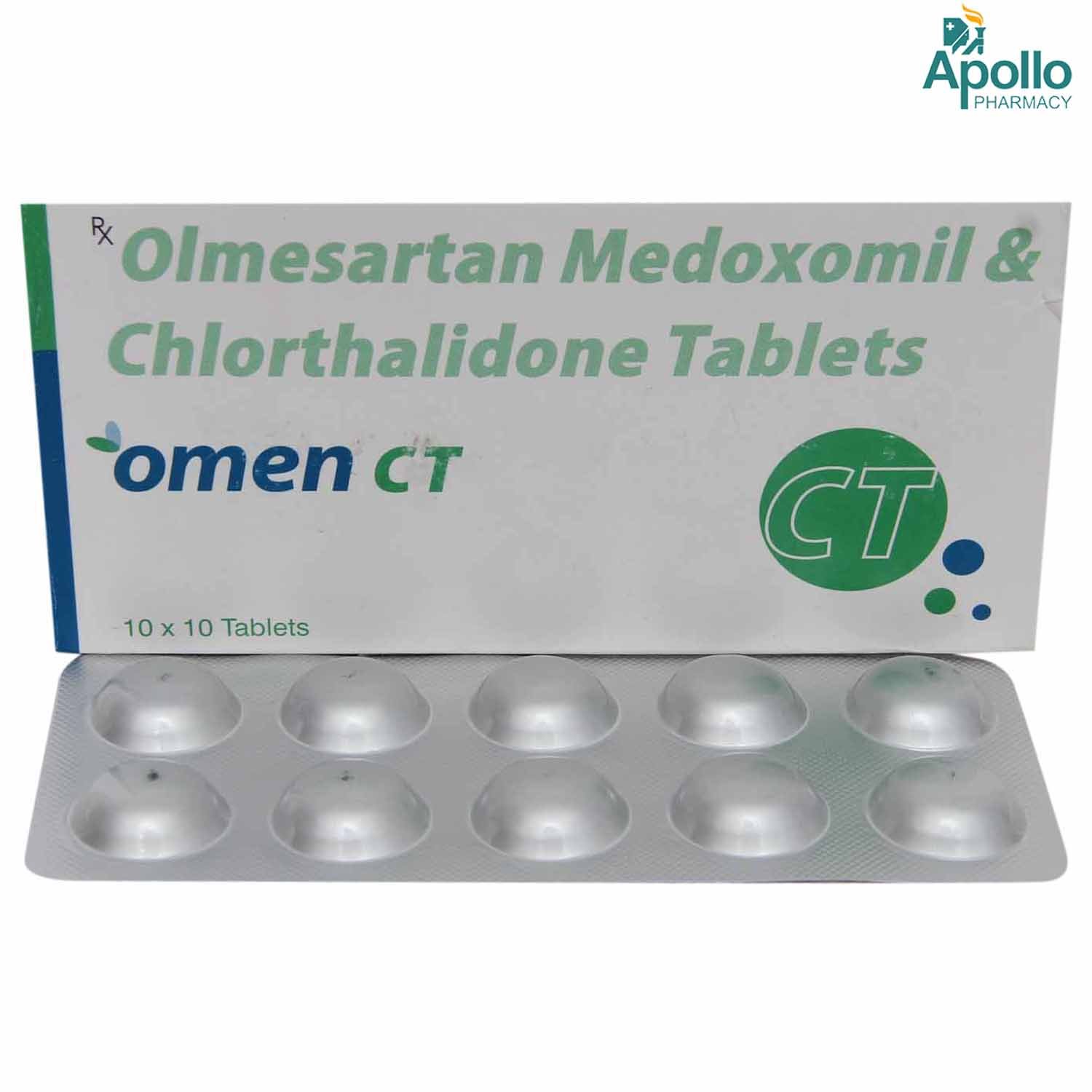 Omen CT Tablet 10's, Pack of 10 TABLETS Omen CT Tablet 10's, Pack of 10 TABLETS