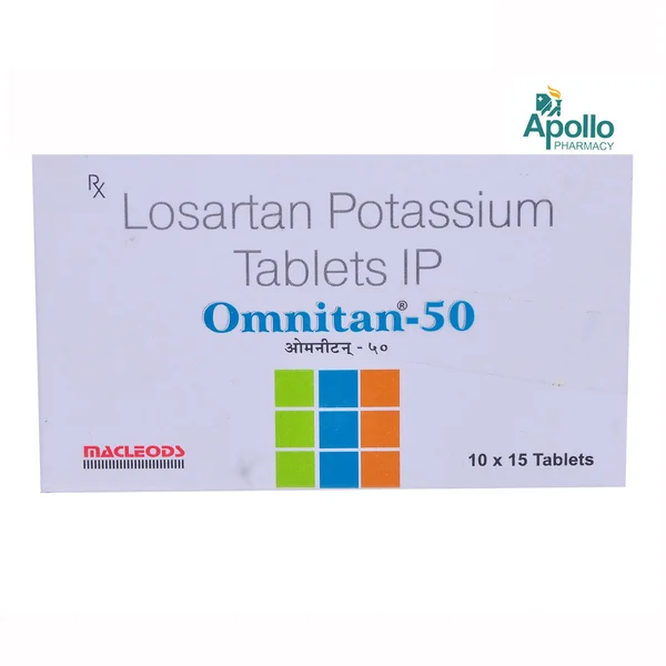 Omnitan 50 Tablet 15's, Pack of 15 TABLETS