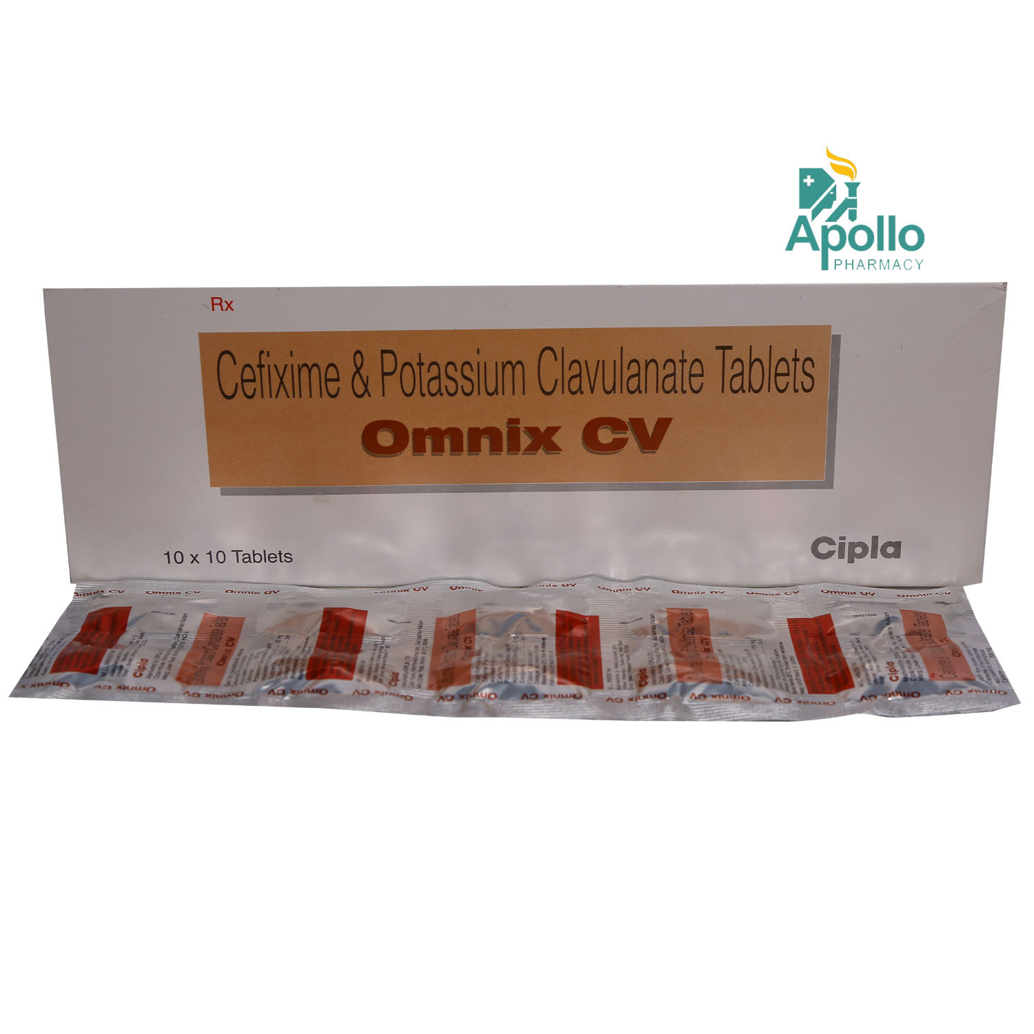 OMNIX CV 200MG TABLET, Pack of 10 TABLETS OMNIX CV 200MG TABLET, Pack of 10 TABLETS