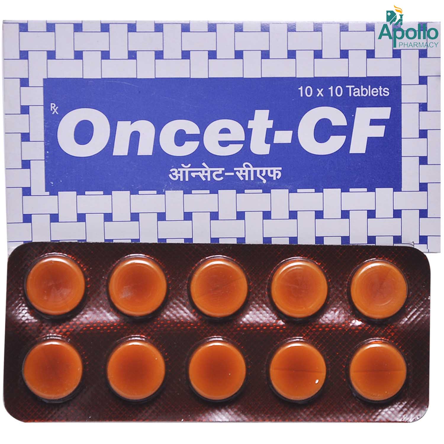 Oncet-CF Tablet 10's, Pack of 10 TABLETS Oncet-CF Tablet 10's, Pack of 10 TABLETS