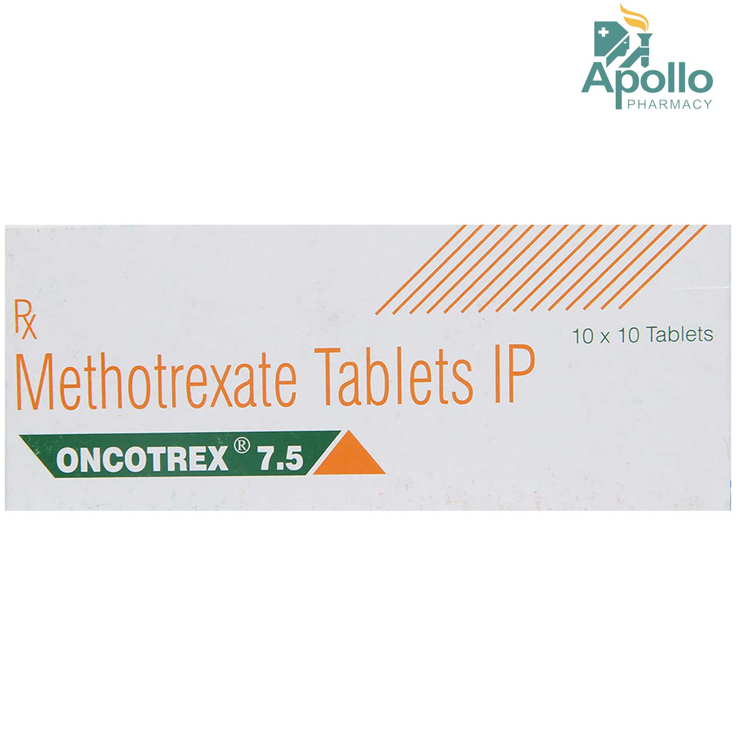 Oncotrex 7.5 Tablet 10's, Pack of 10 TABLETS Oncotrex 7.5 Tablet 10's, Pack of 10 TABLETS