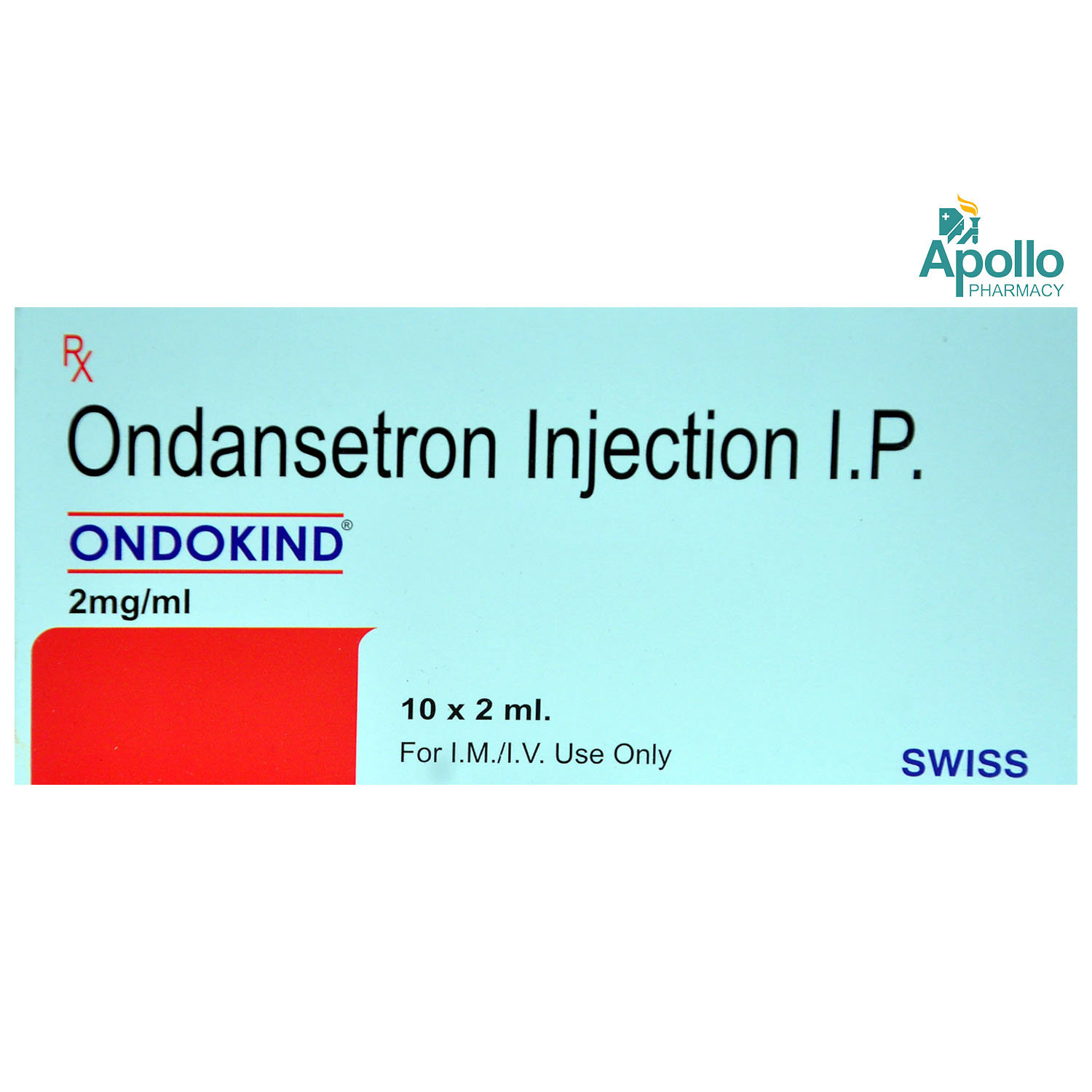 Ondokind 2 mg/ml Injection 1 x 2 ml , Pack of 1 Injection Ondokind 2 mg/ml Injection 1 x 2 ml , Pack of 1 Injection