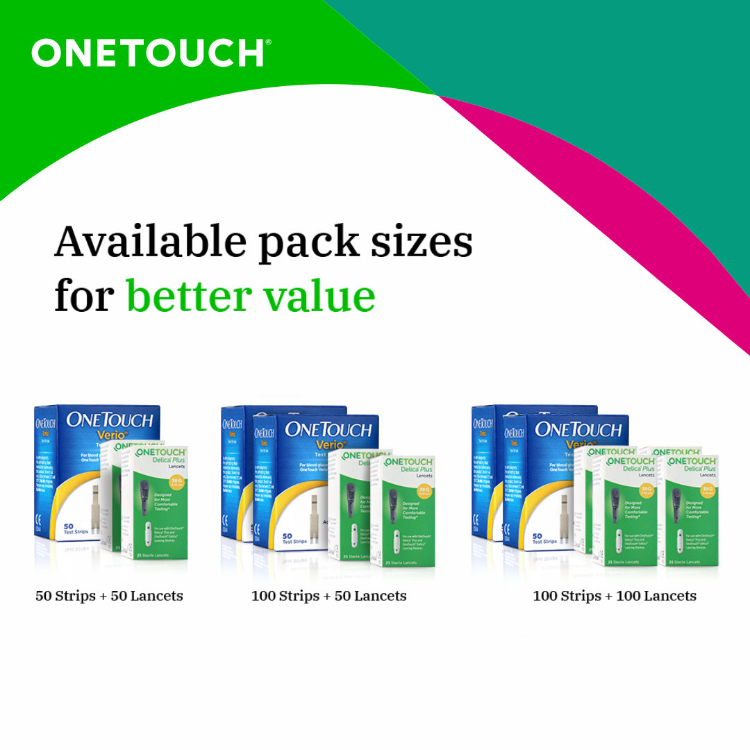 OneTouch Delica Plus Lancets, 25 Count, Pack of 1 OneTouch Delica Plus Lancets, 25 Count, Pack of 1