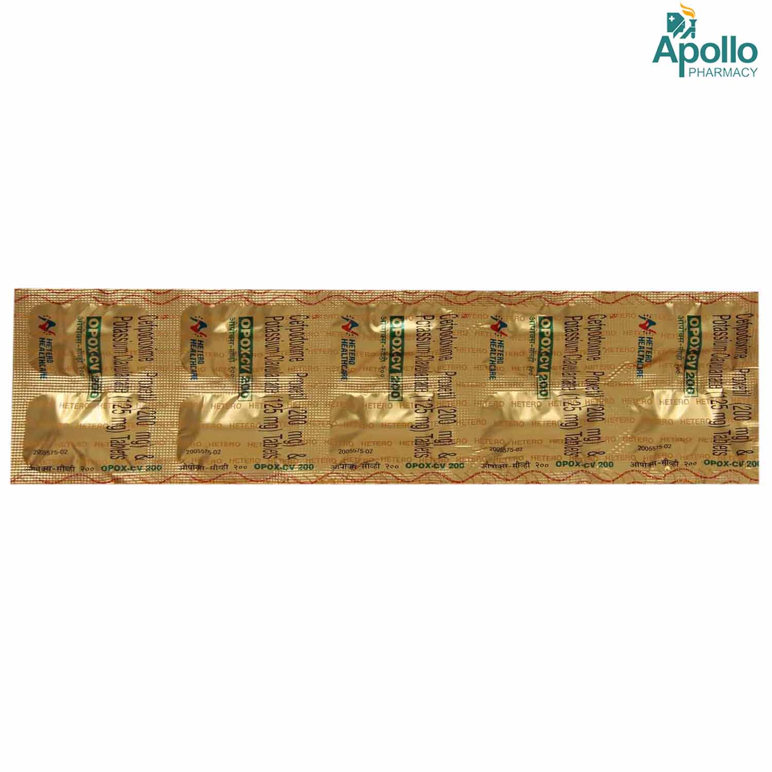 Opox-CV 200 Tablet 10's, Pack of 10 TABLETS Opox-CV 200 Tablet 10's, Pack of 10 TABLETS