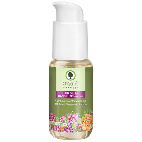 Organic Harvest Dandruff Free Hair Oil, 60 ml, Pack of 1 Organic Harvest Dandruff Free Hair Oil, 60 ml, Pack of 1