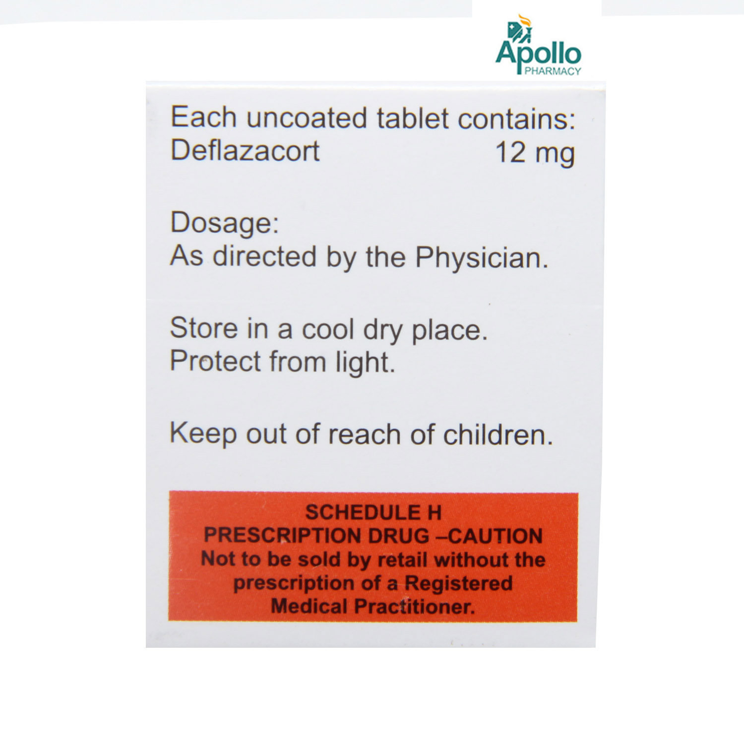 Orthocort 12 Tablet 6's, Pack of 6 TABLETS Orthocort 12 Tablet 6's, Pack of 6 TABLETS