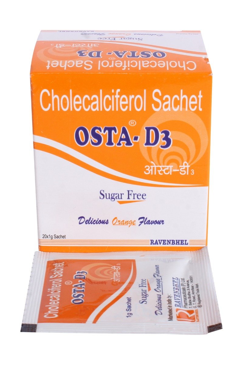 Osta-D3 Sachet 1 gm, Pack of 1 Osta-D3 Sachet 1 gm, Pack of 1