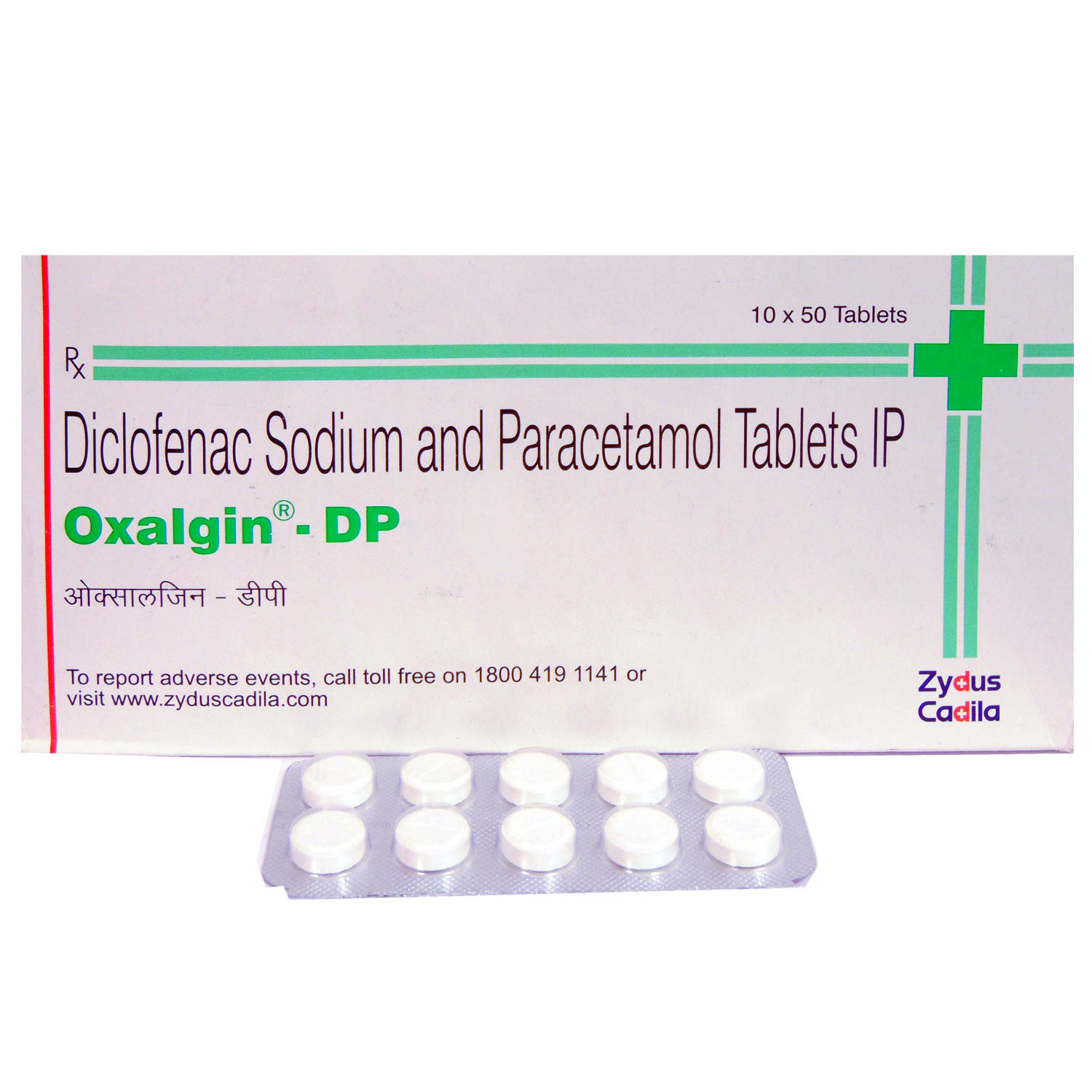 Oxalgin-DP Tablet 10's, Pack of 10 TABLETS Oxalgin-DP Tablet 10's, Pack of 10 TABLETS