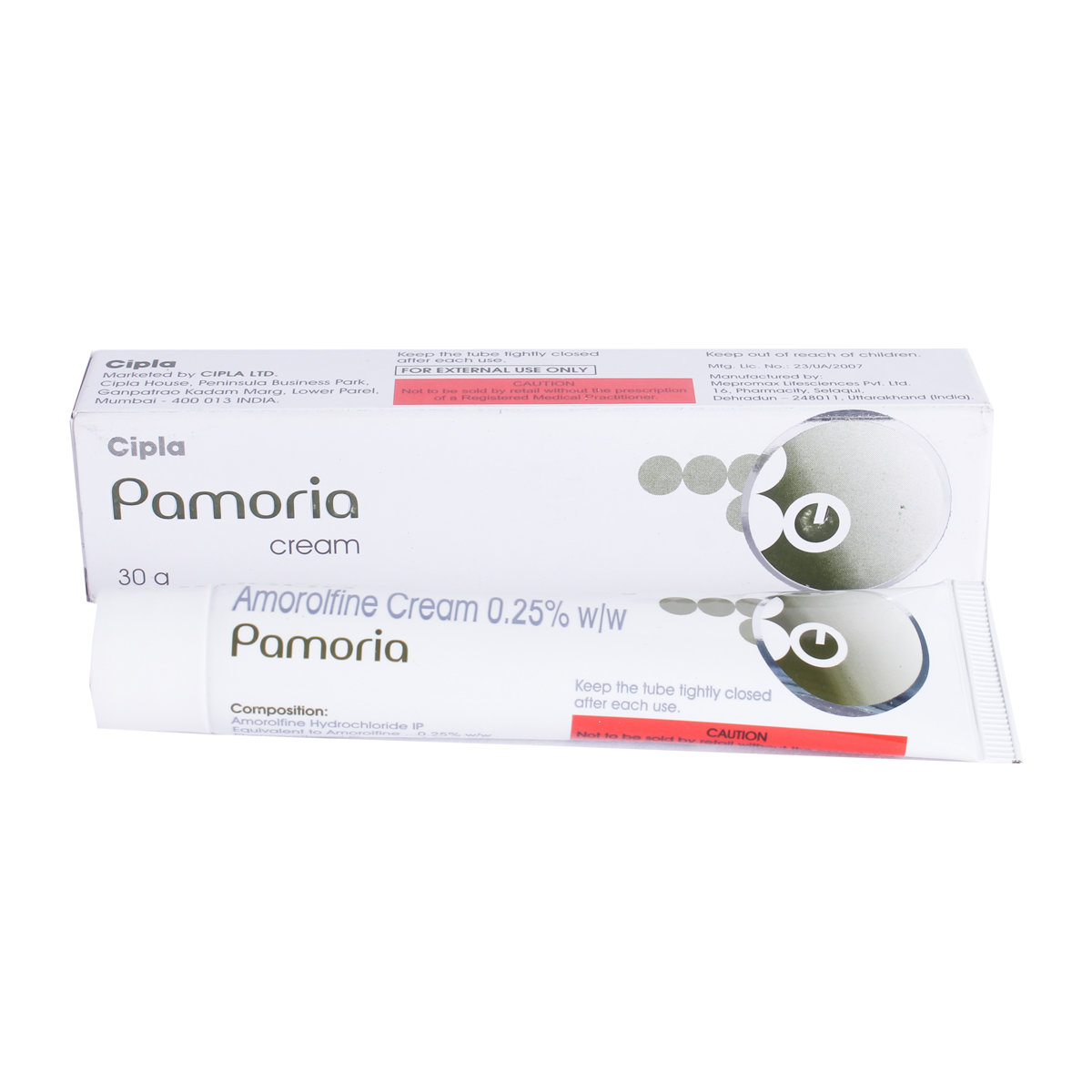 Pamoria Cream 30 gm, Pack of 1 Cream Pamoria Cream 30 gm, Pack of 1 Cream