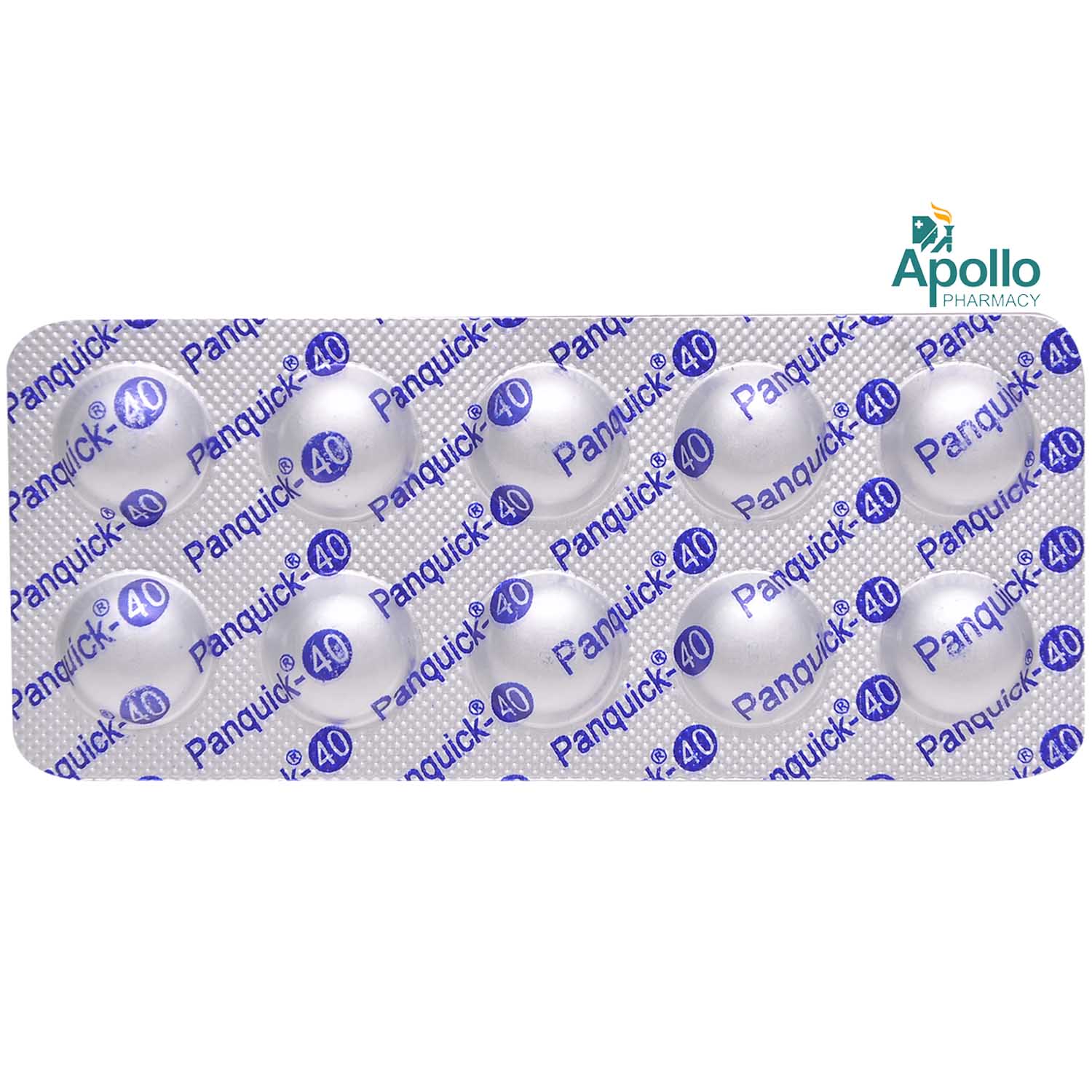 Panquick 40 mg Tablet 10's, Pack of 10 TabletS Panquick 40 mg Tablet 10's, Pack of 10 TabletS