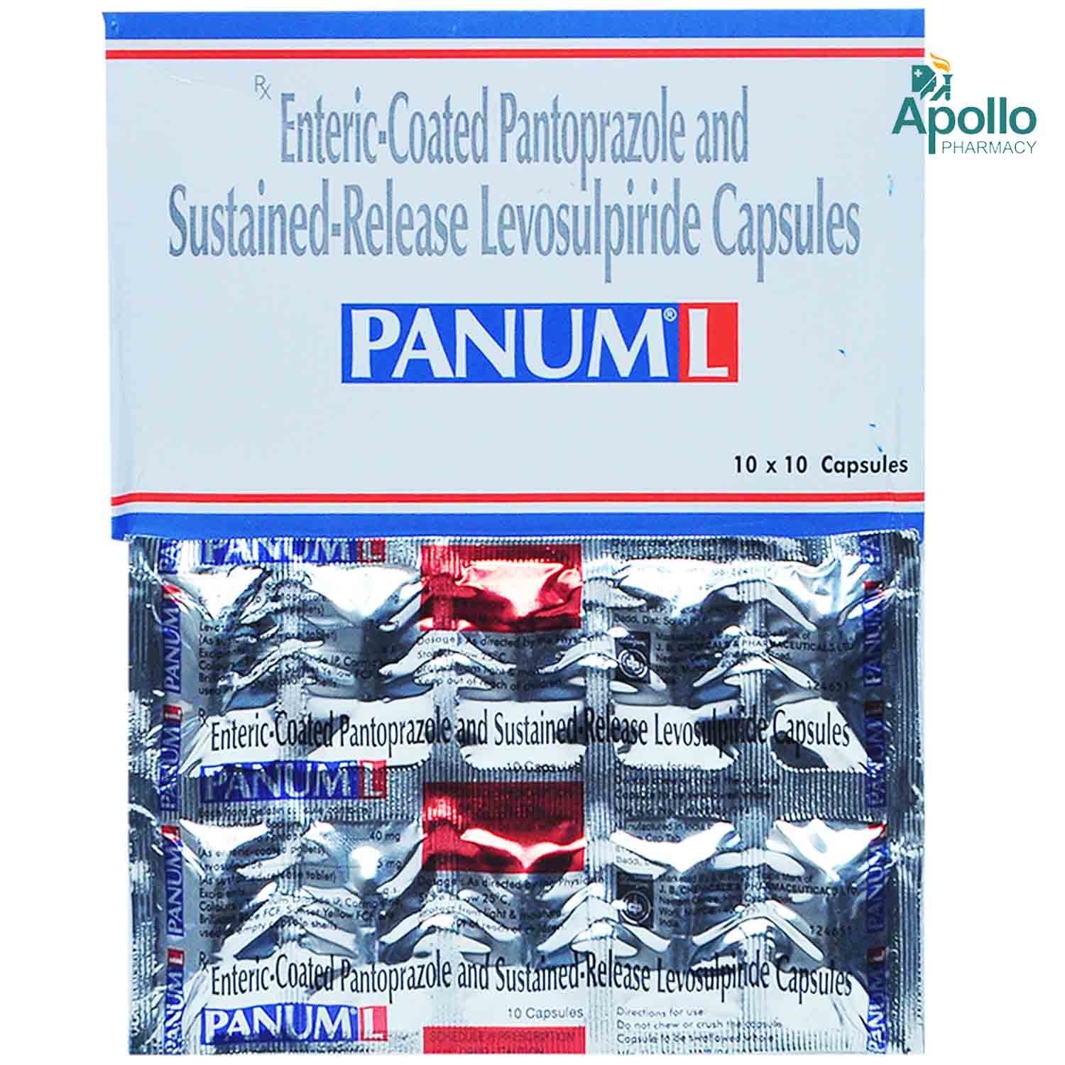 Panum L Capsule 10's, Pack of 10 Panum L Capsule 10's, Pack of 10