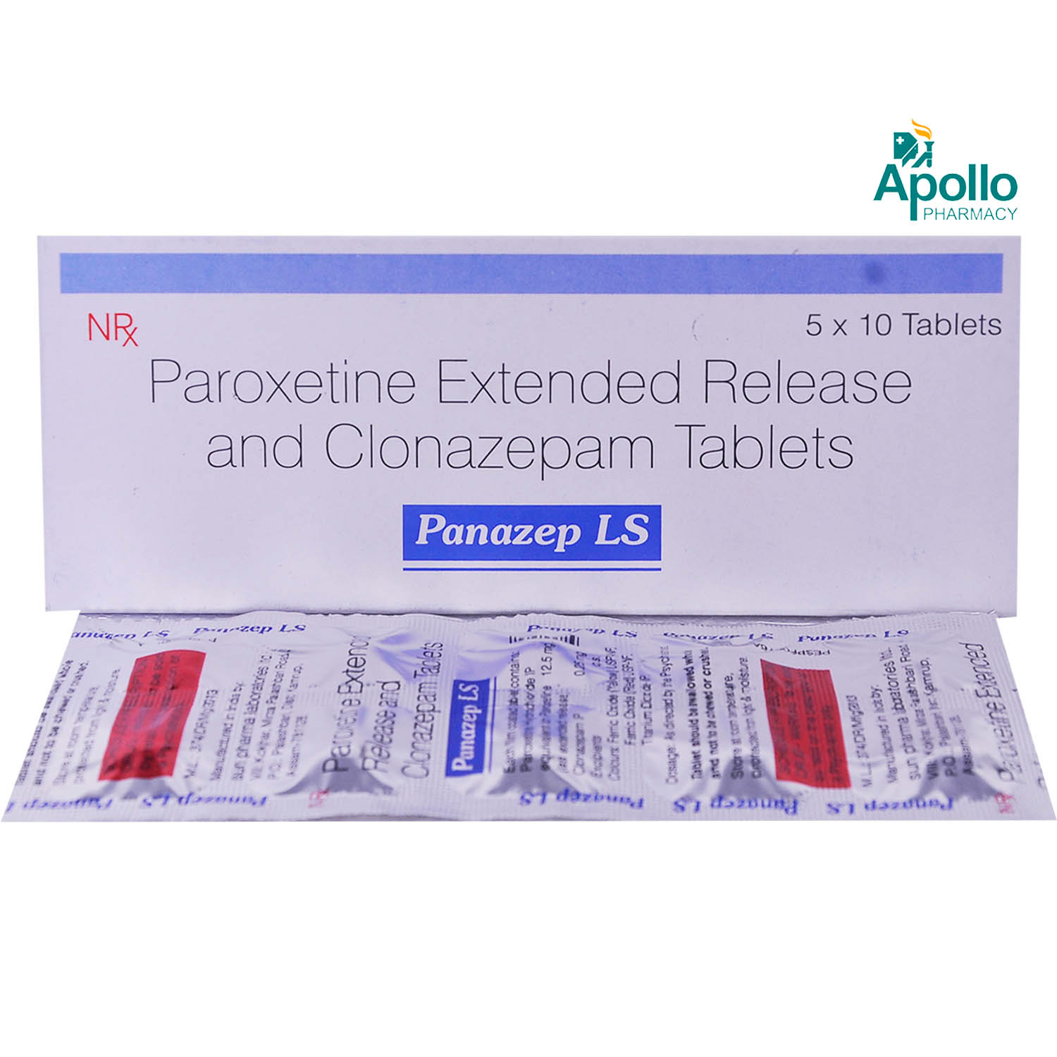 Panazep LS Tablet 10's, Pack of 10 Panazep LS Tablet 10's, Pack of 10