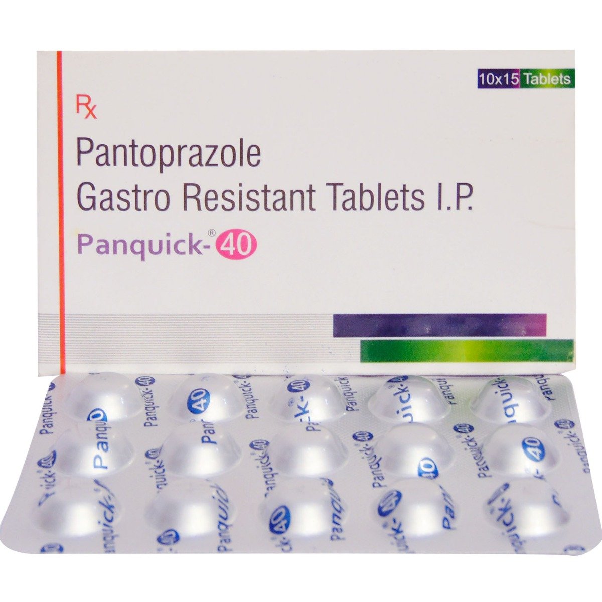 Panquick 40 mg Tablet 15's, Pack of 15 TabletS Panquick 40 mg Tablet 15's, Pack of 15 TabletS