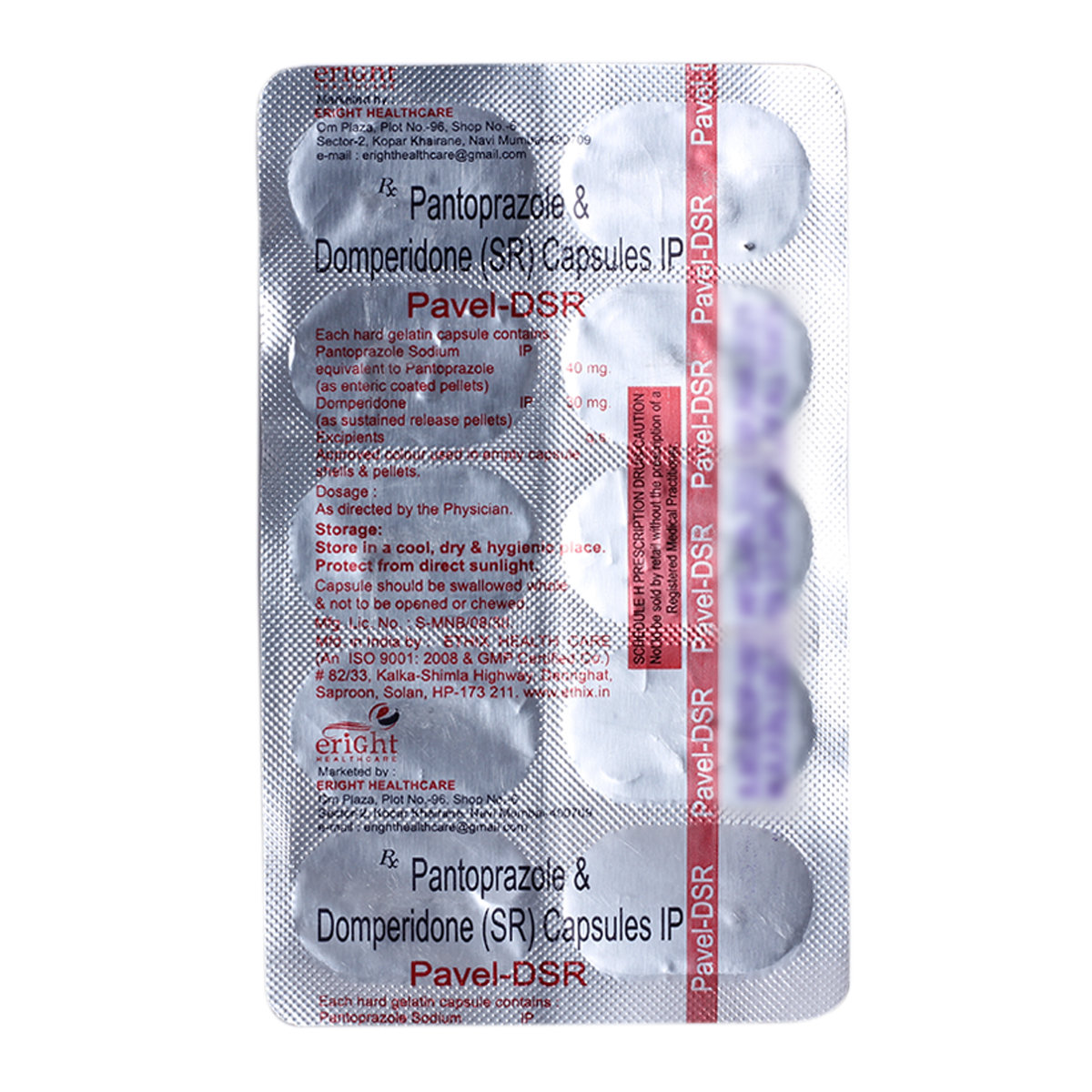 Pavel-DSR Capsule 10's, Pack of 10 Pavel-DSR Capsule 10's, Pack of 10