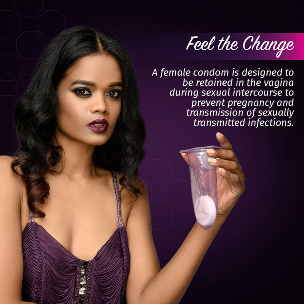 Pee Safe Domina Female Condom, 2 Count, Pack of 1 Pee Safe Domina Female Condom, 2 Count, Pack of 1