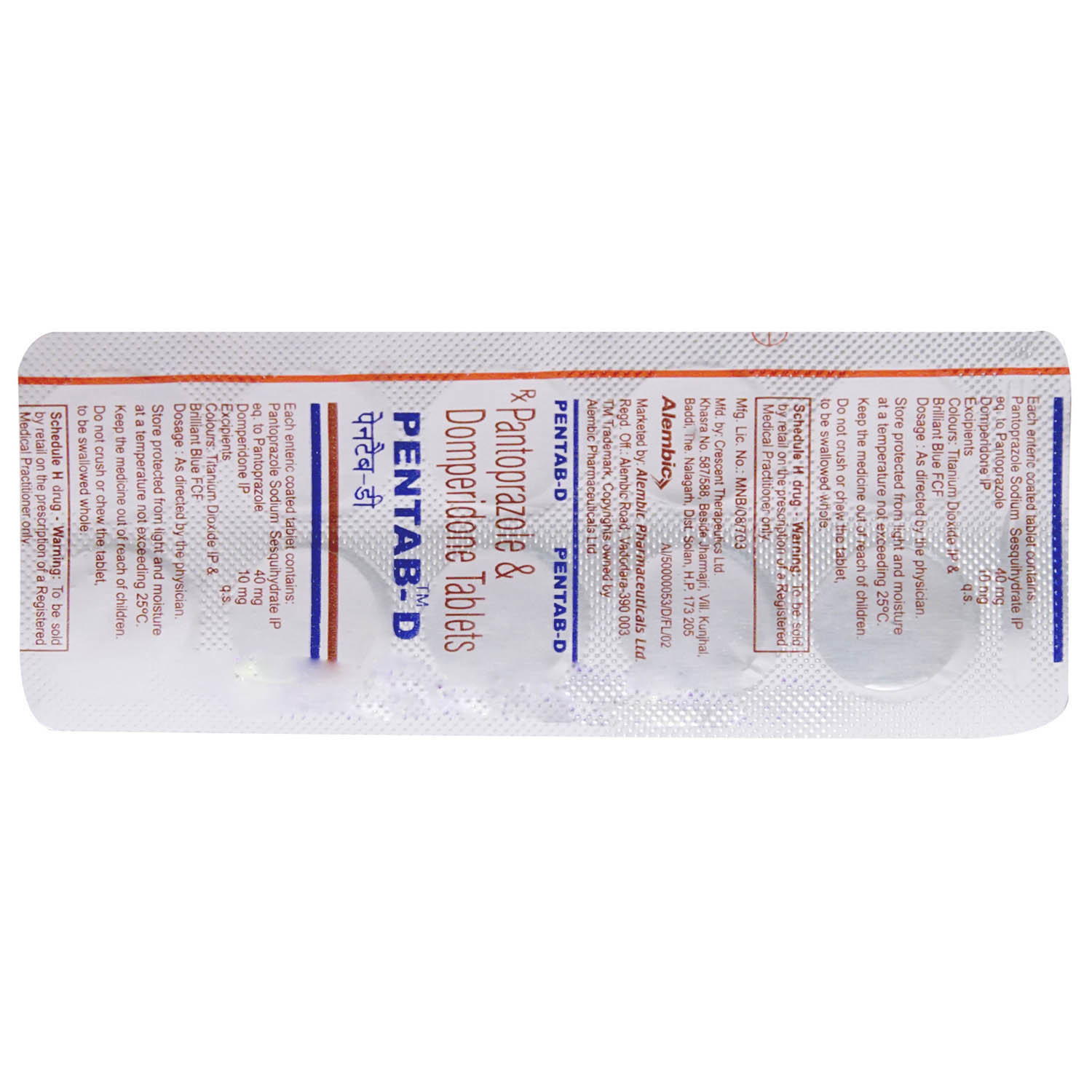 Pentab-D Tablet 10's, Pack of 10 Pentab-D Tablet 10's, Pack of 10