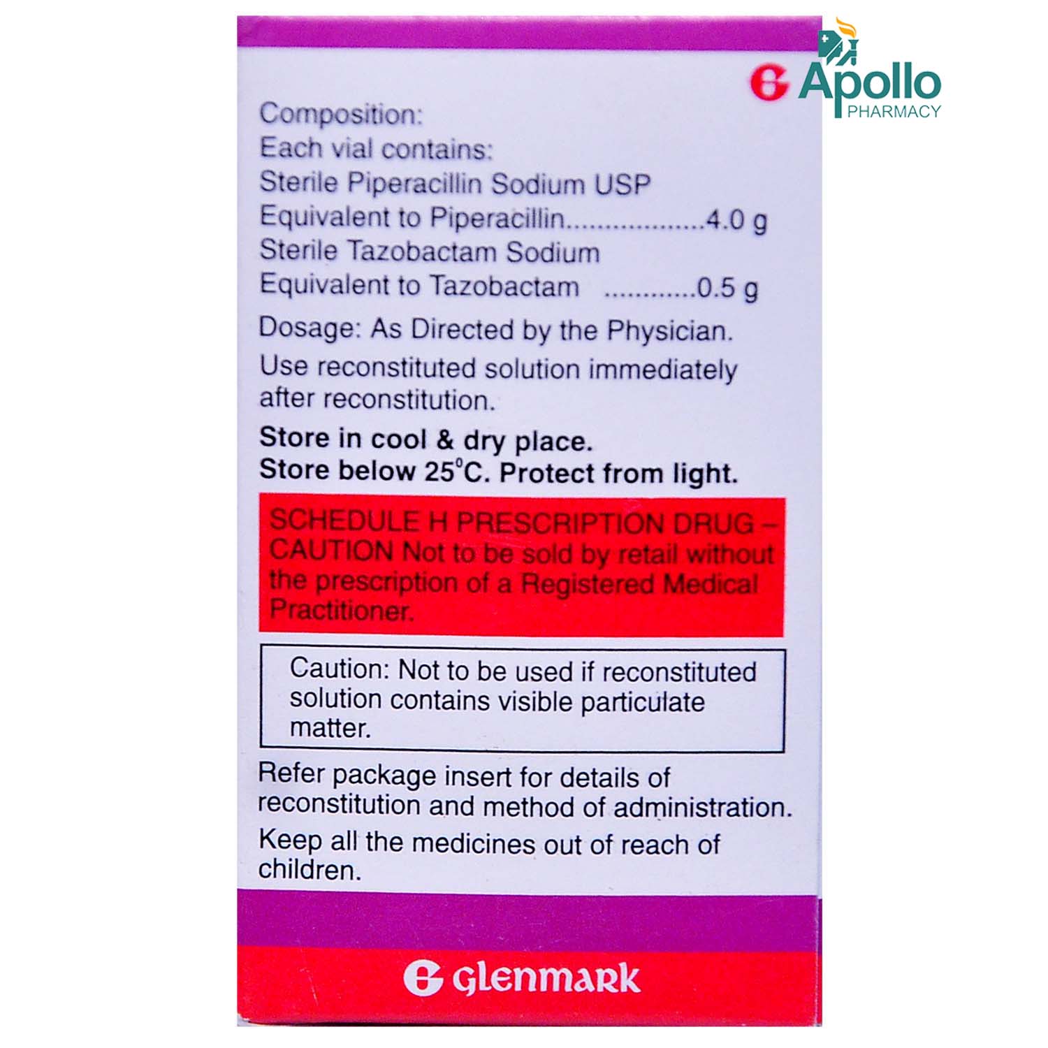 PEPAR 4.5GM INJECTION, Pack of 1 Injection PEPAR 4.5GM INJECTION, Pack of 1 Injection