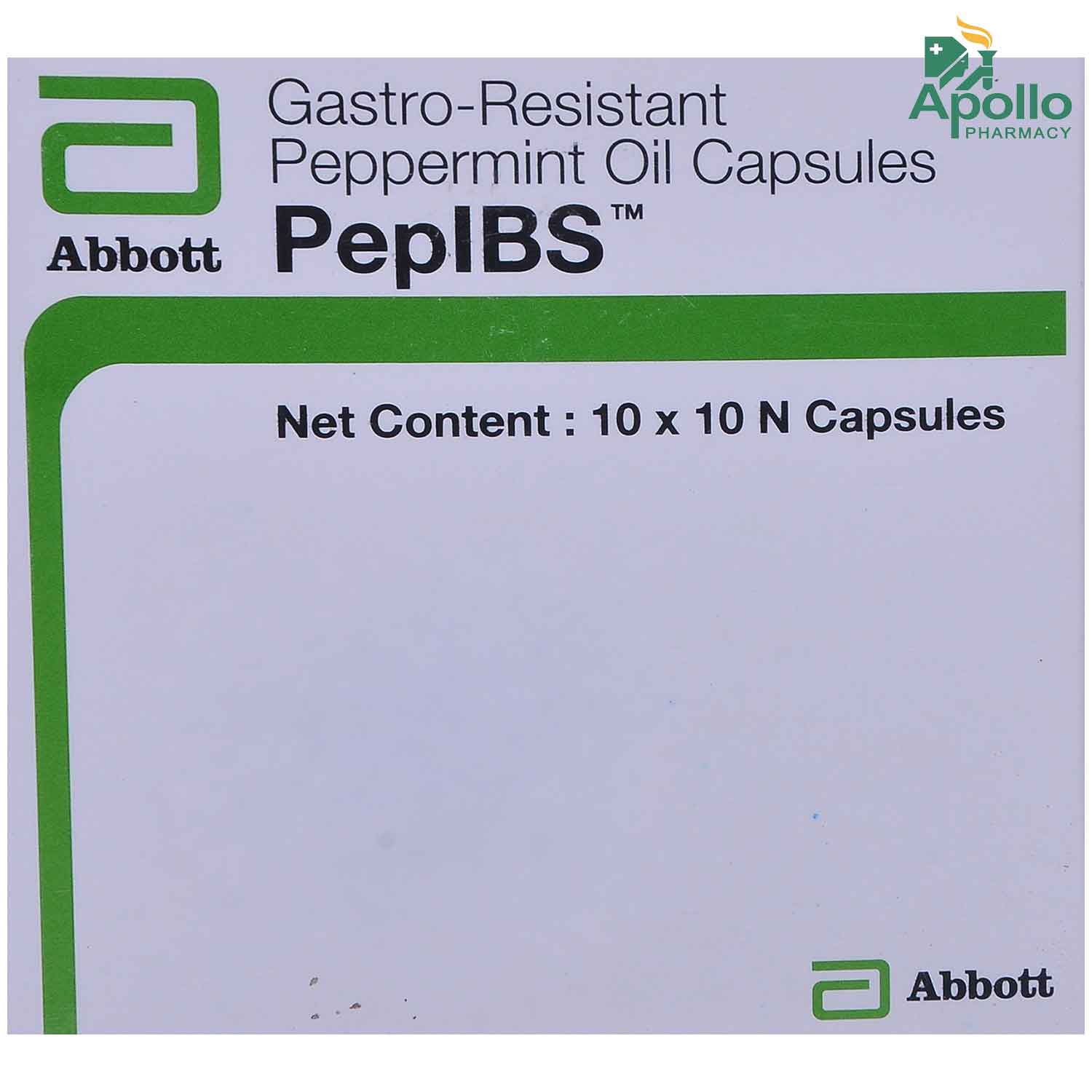 PepIBS Capsule 10's, Pack of 10 PepIBS Capsule 10's, Pack of 10