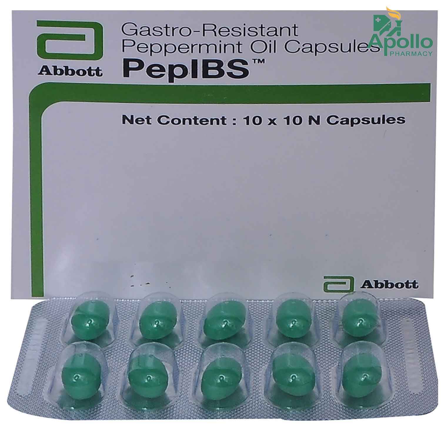 PepIBS Capsule 10's, Pack of 10 PepIBS Capsule 10's, Pack of 10