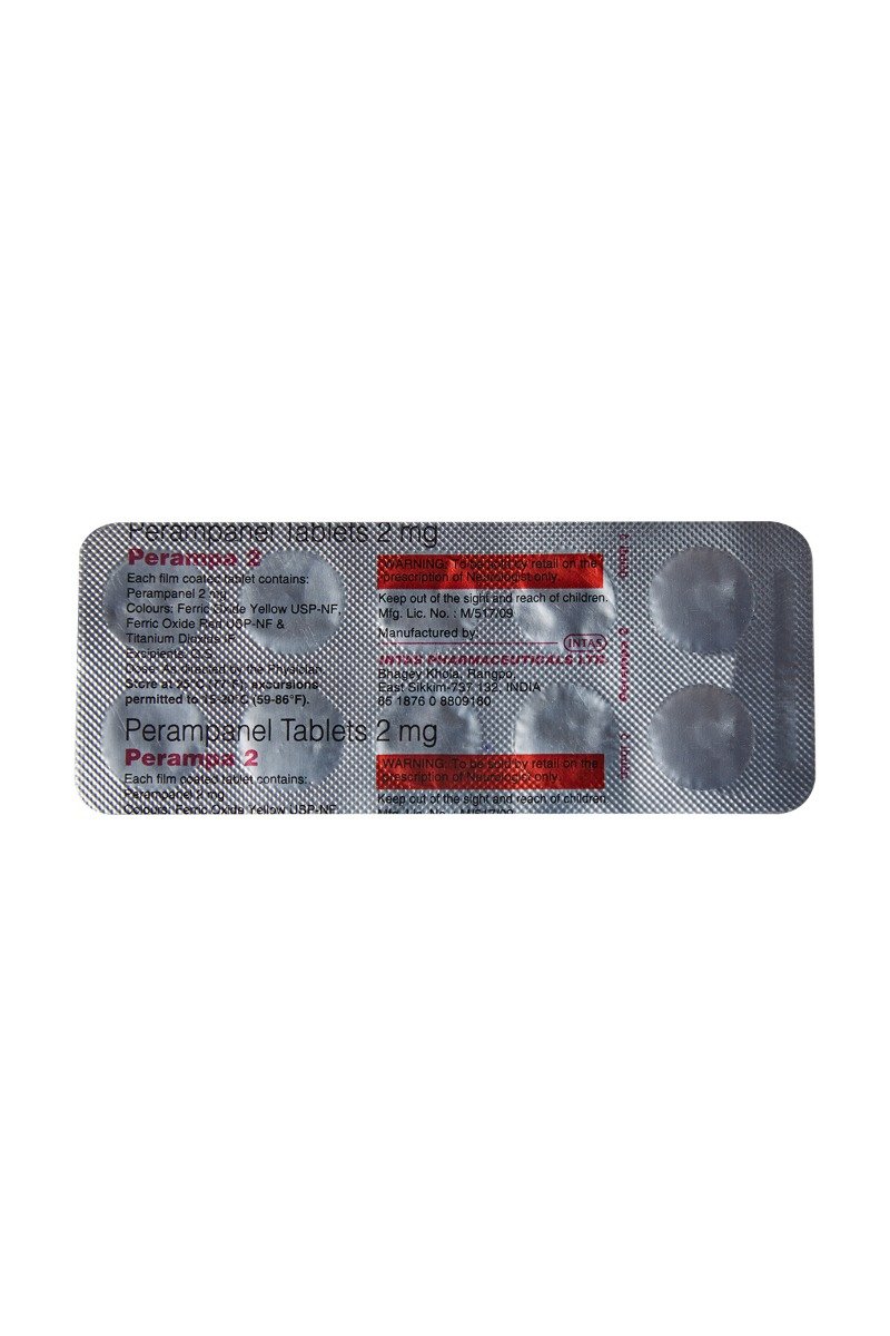 Perampa 2 Tablet 10's, Pack of 10 TABLETS Perampa 2 Tablet 10's, Pack of 10 TABLETS