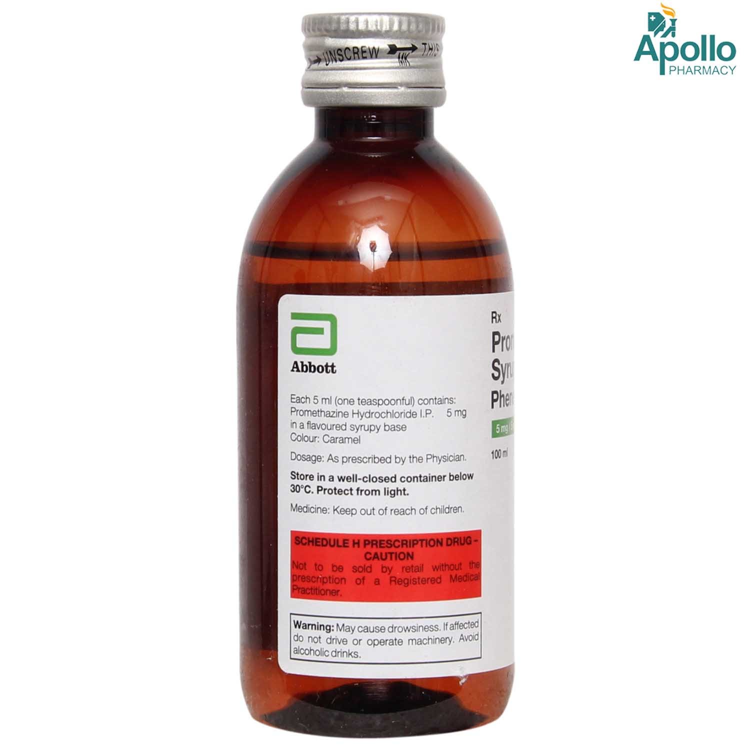 Phenergan Syrup 100 ml, Pack of 1 Syrup Phenergan Syrup 100 ml, Pack of 1 Syrup