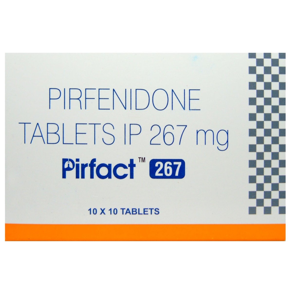 Pirfact 267 mg Tablet 10's, Pack of 10 TABLETS Pirfact 267 mg Tablet 10's, Pack of 10 TABLETS