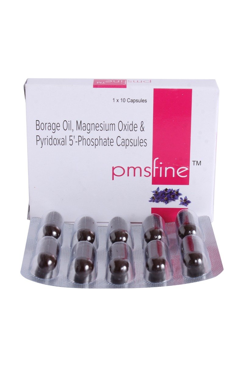 Pmsfine Capsule 10's, Pack of 10 CAPSULES Pmsfine Capsule 10's, Pack of 10 CAPSULES